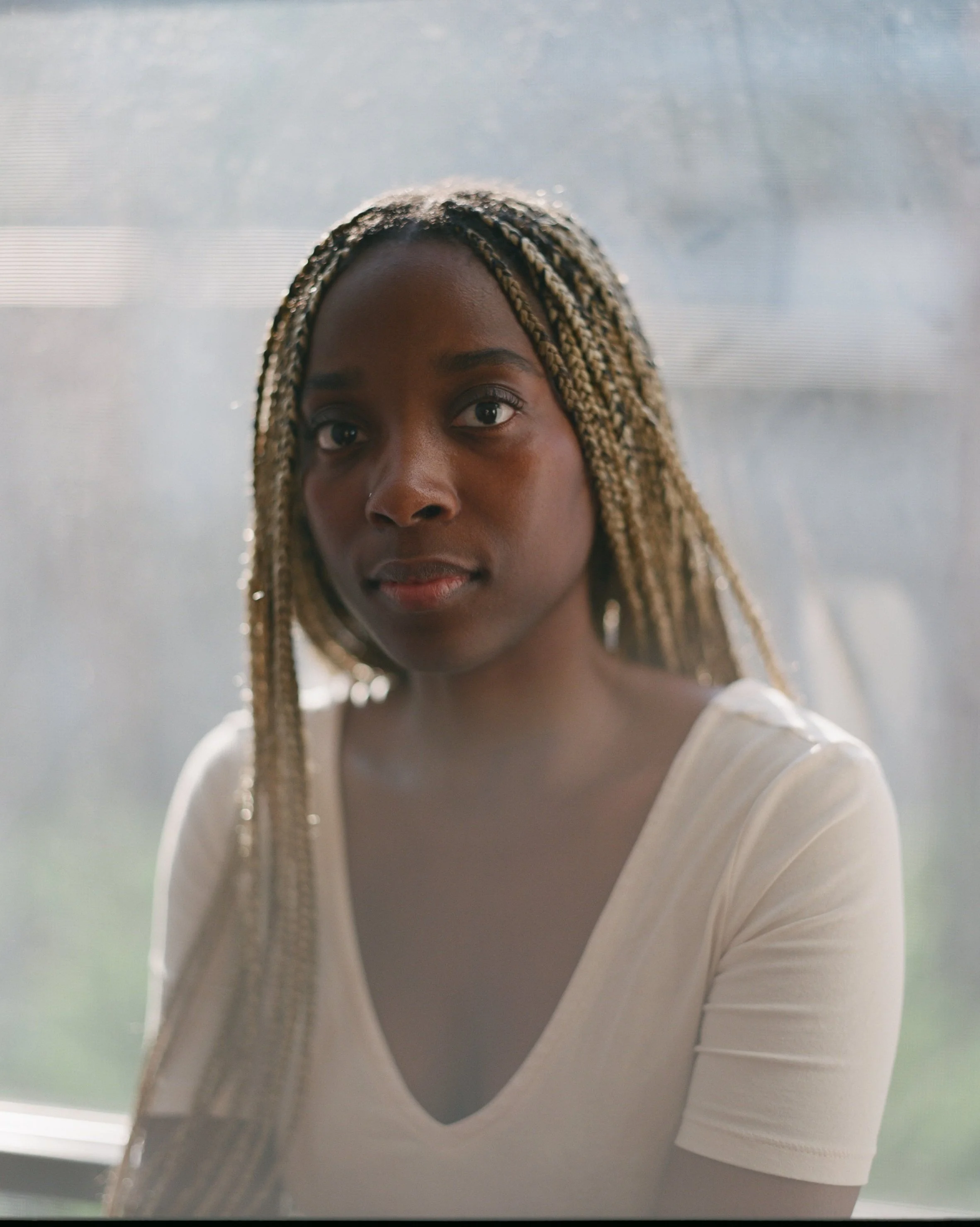 Medium Format Film Portrait in Brooklyn New York by Sarah Rose Cusson