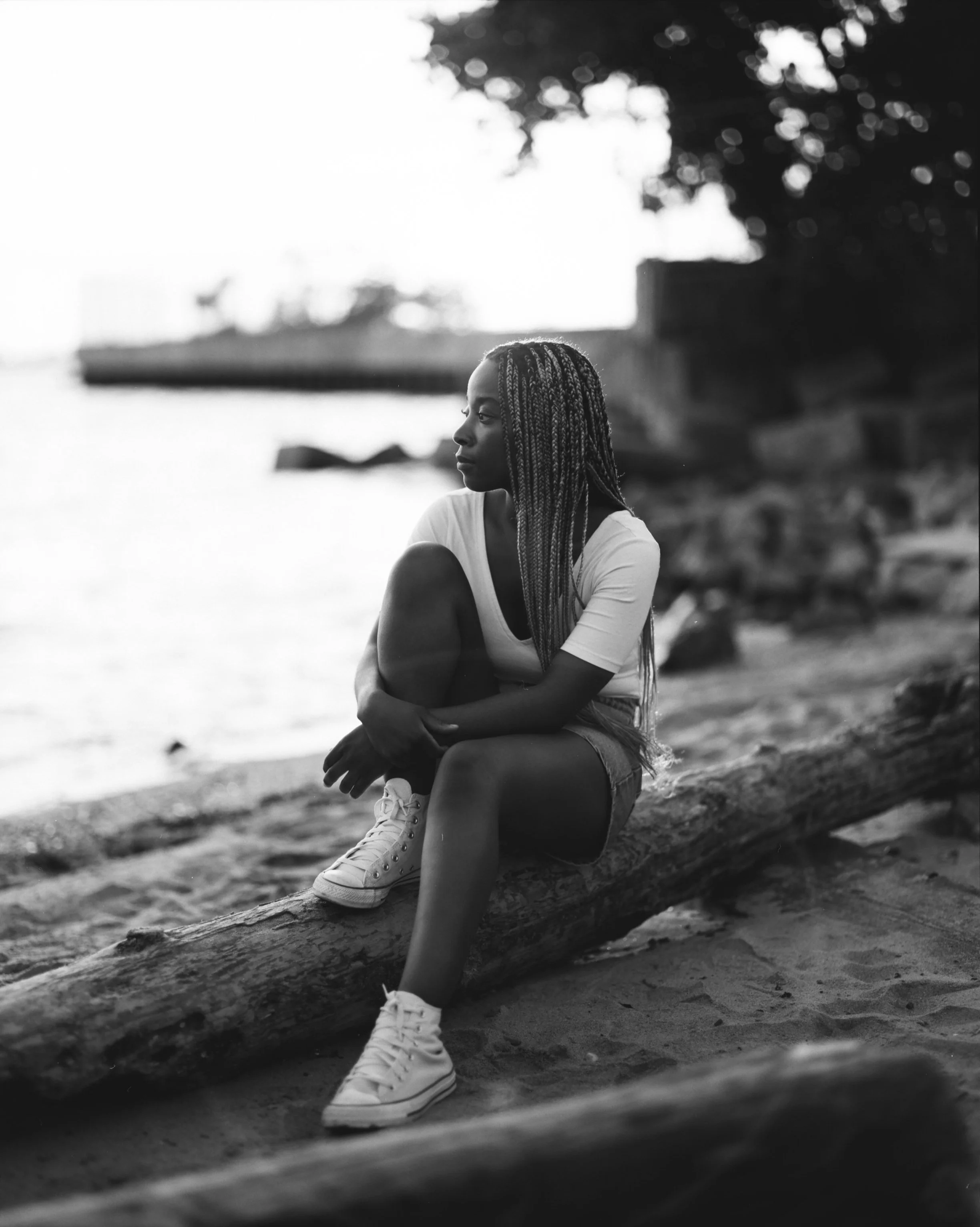 Medium Format Film Portrait in Brooklyn New York by Sarah Rose Cusson