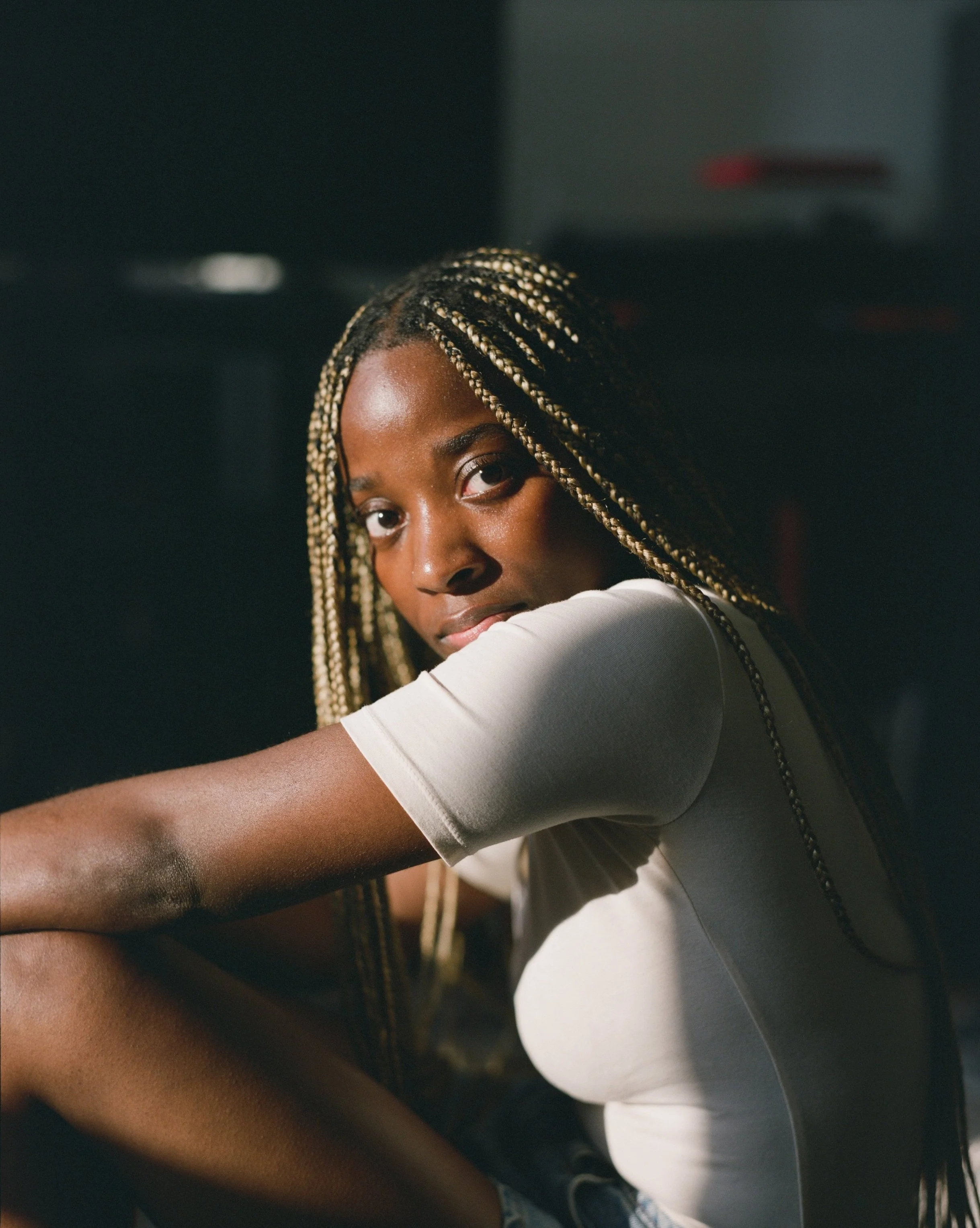 Medium Format Film Portrait in Brooklyn New York by Sarah Rose Cusson