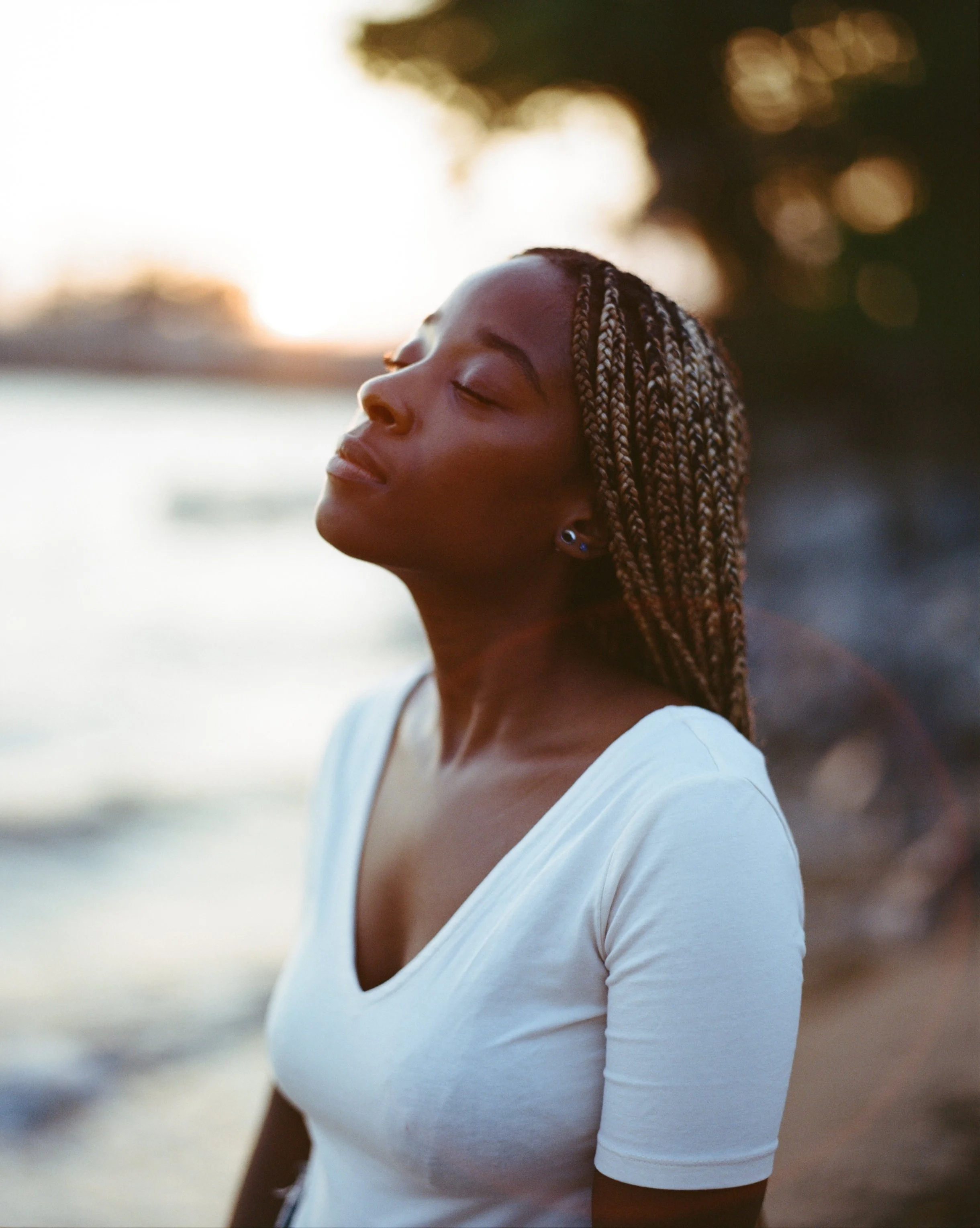 Medium Format Film Portrait in Brooklyn New York by Sarah Rose Cusson