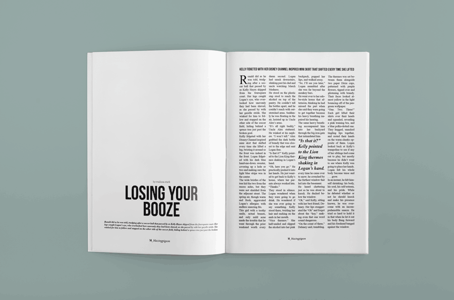  Branding / Identity, Cover / Spread Design, and Photography for Zine Columbia, Columbia College’s Student Publication 