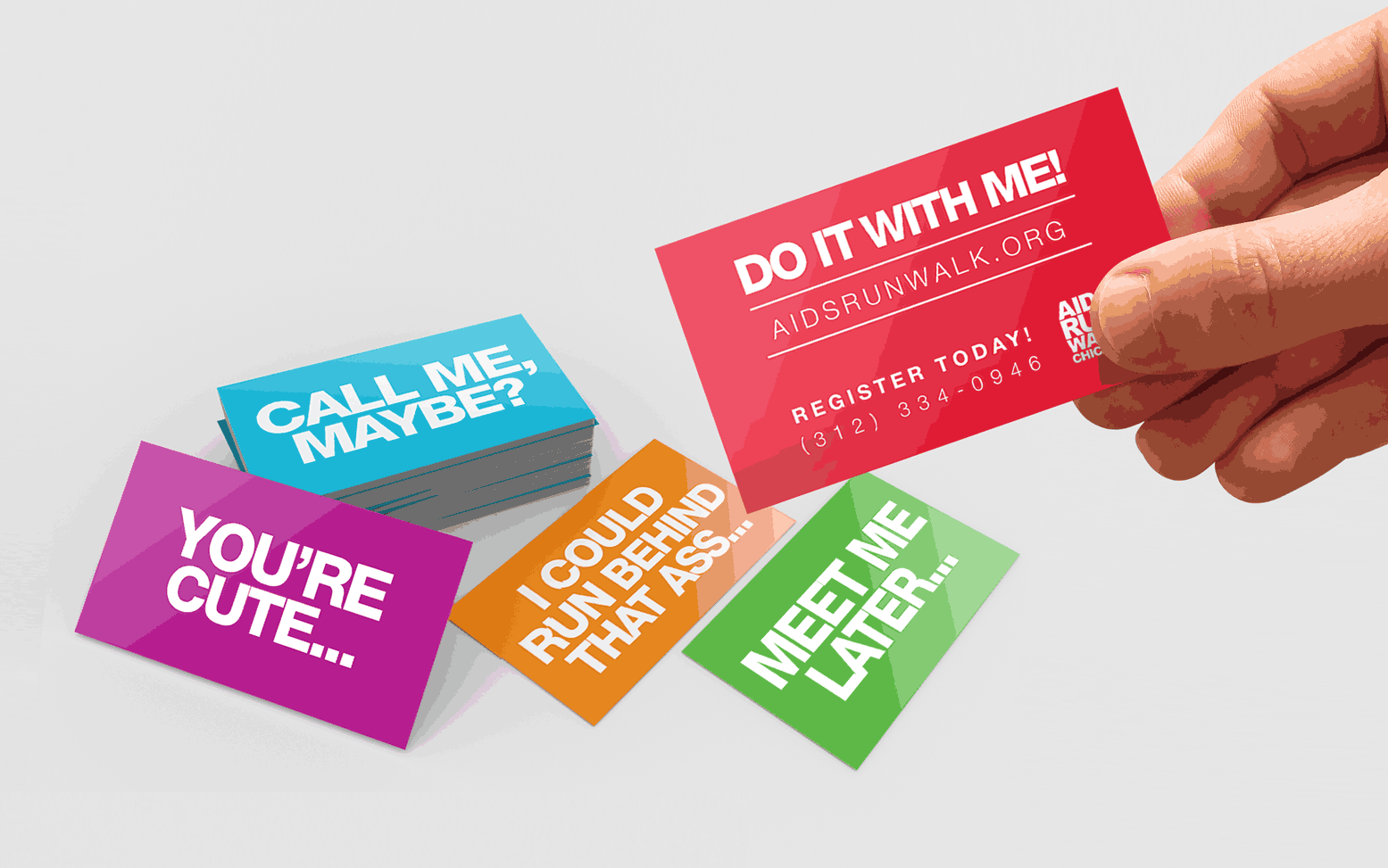  Promotional Campaign for the AIDS Run/Walk&nbsp;Chicago&nbsp; 