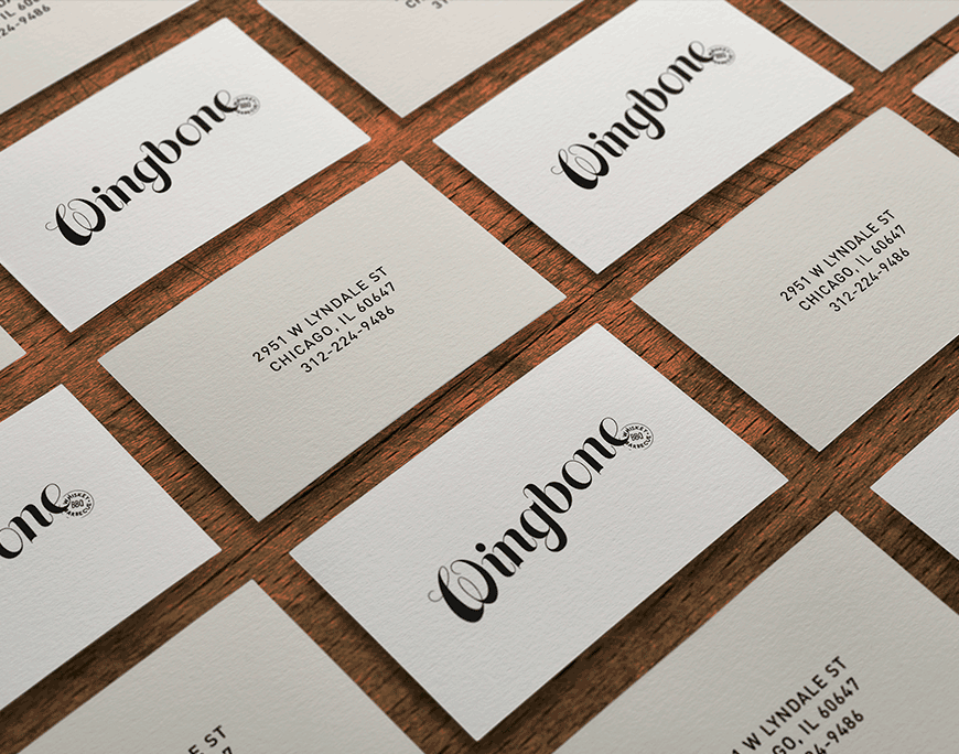  Branding Identity for Wingbone Gastropub 