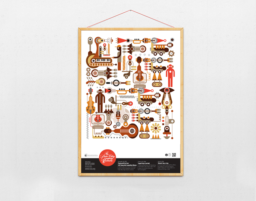  Poster Design for Skokie Valley Symphony Orchestra 