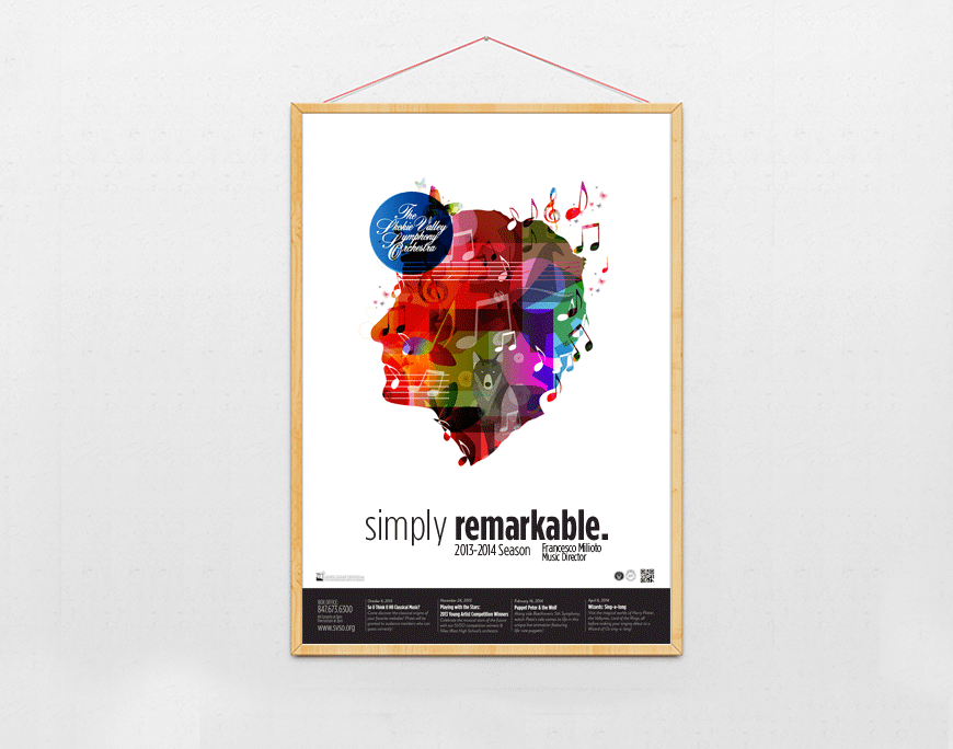  Poster Design for Skokie Valley Symphony Orchestra 