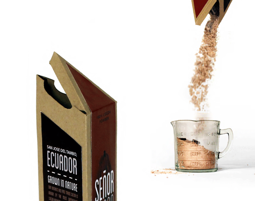 Branding Identity and Package Design for Señor Cocoa, Fair Trade Ecuadorian Coco Powder 