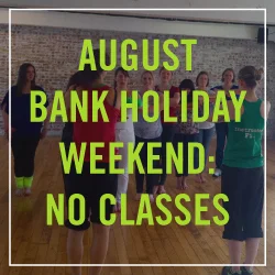 SAT 25TH AUGUST NO CLASSES - SIT BACK, RELAX AND ENJOY THE SUMMERTIME!