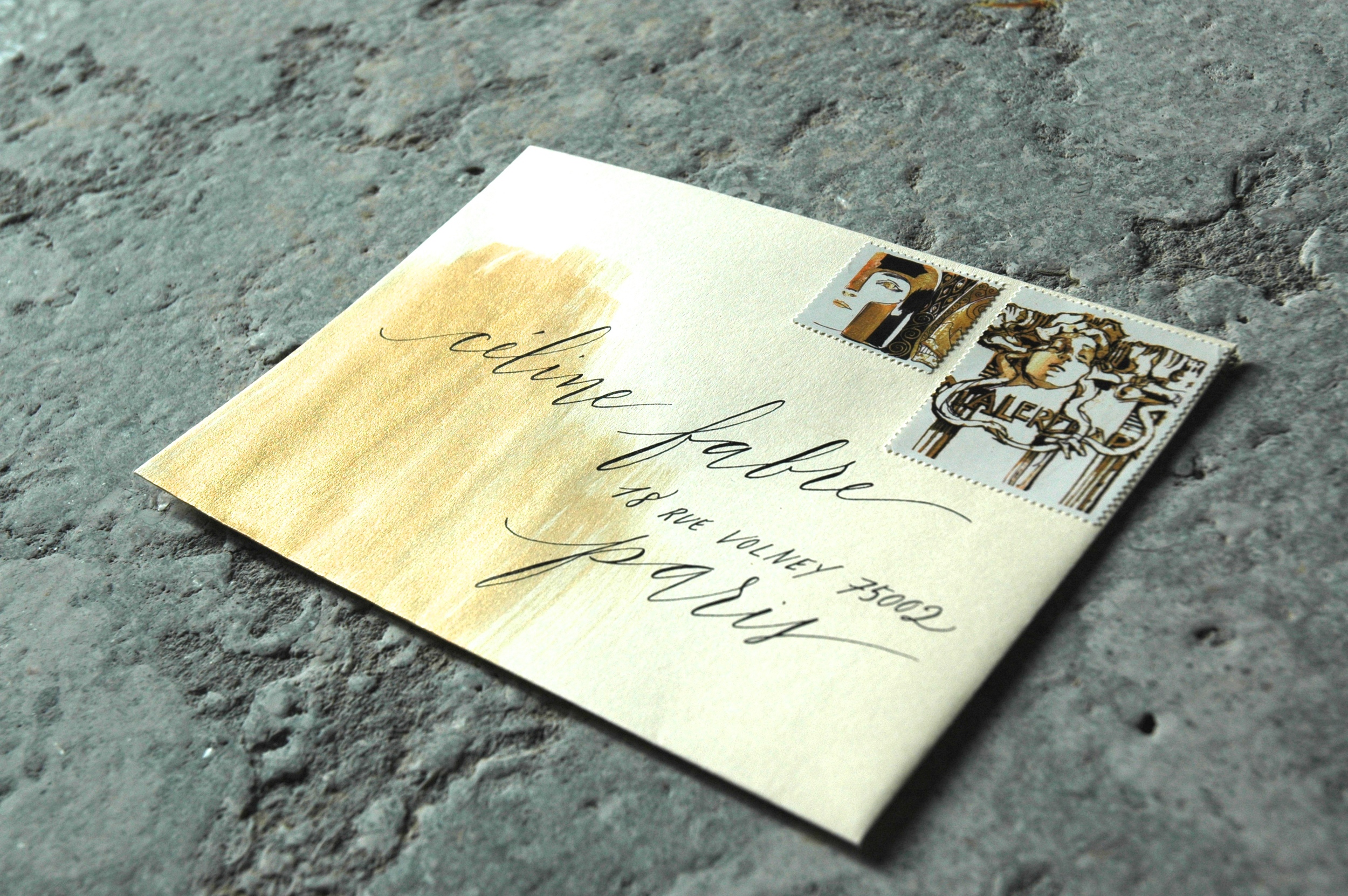 modern save-the-date by Studio French Blue