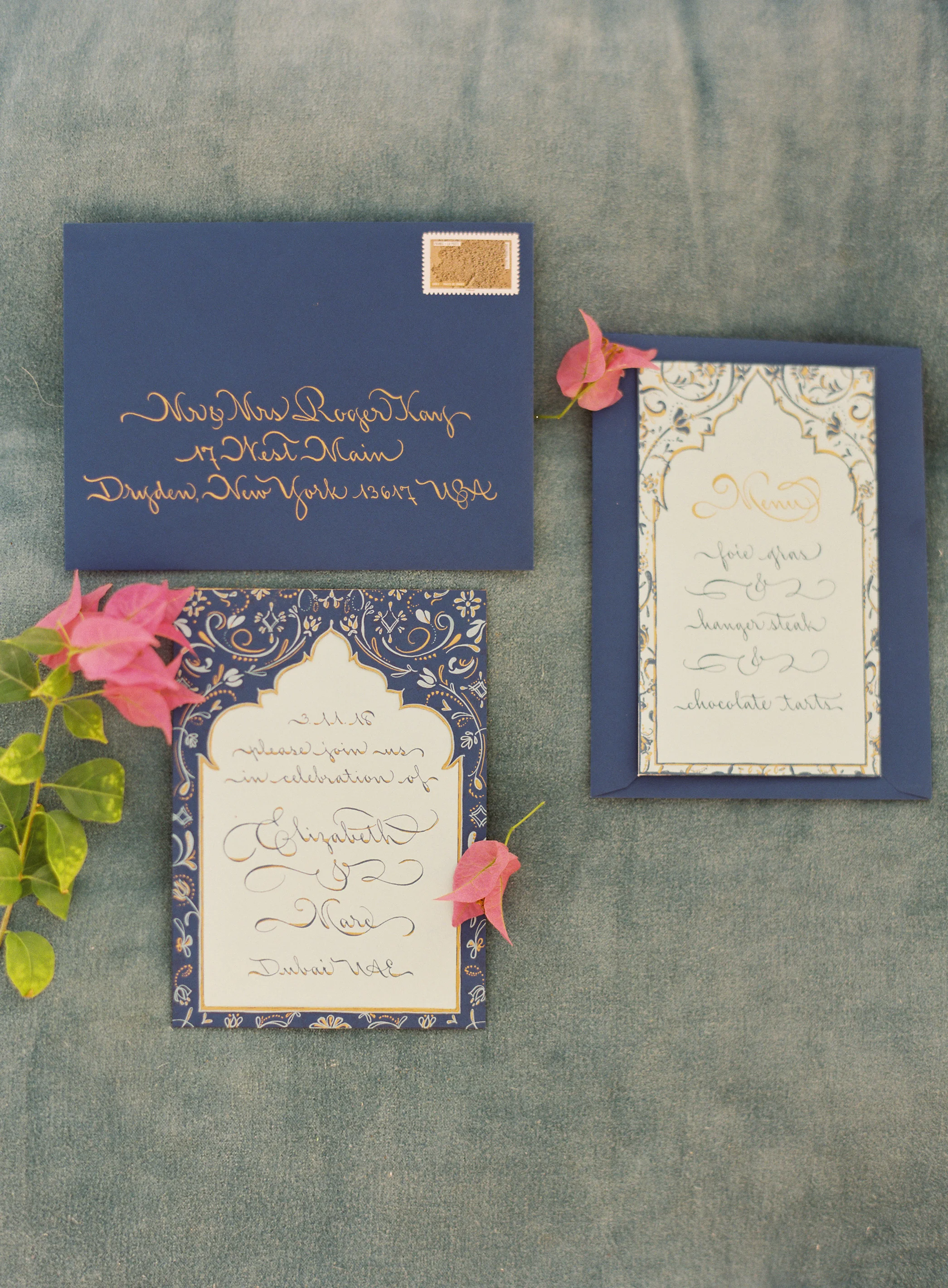 Bohemian Bedouin invitation