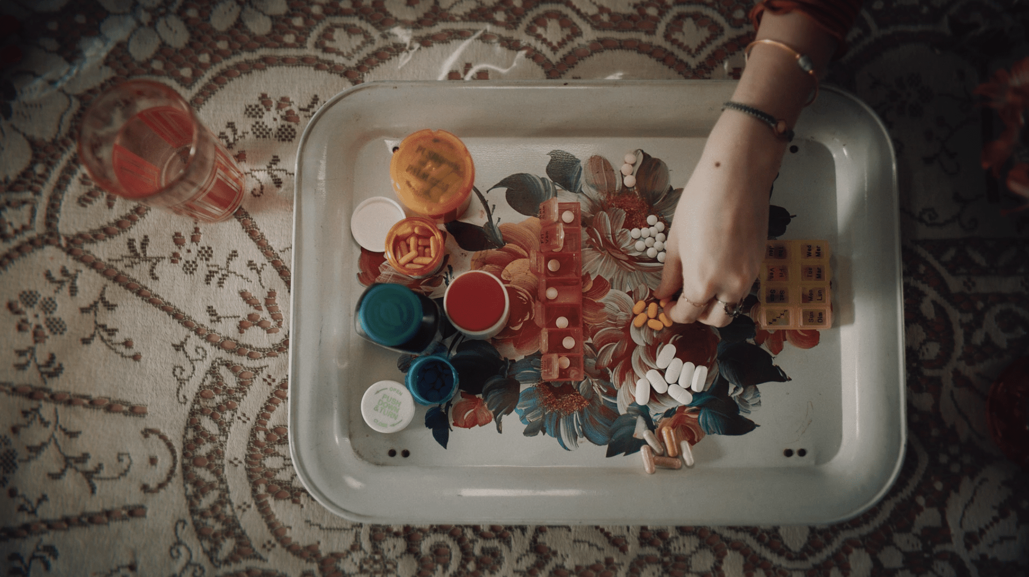 PILLS, OLD WOMAN, VINTAGE, COMMERCIAL, PRODUCTION DESIGN, HOPELITTLE, HOPE LITTLE, TORONTO