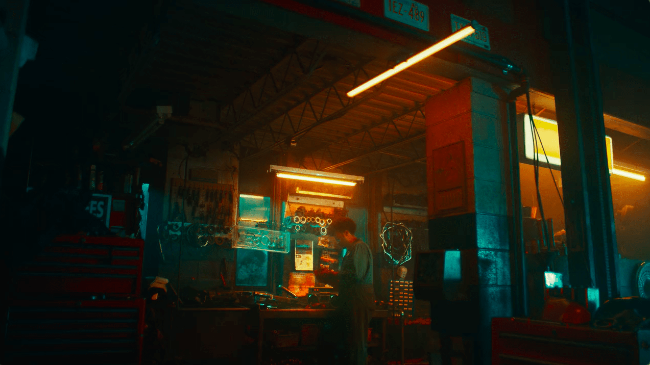 MECHANIC, WISERS, GARAGE, NEON, COMMERCIAL, PRODUCTION DESIGN, HOPELITTLE, HOPE LITTLE, TORONTO