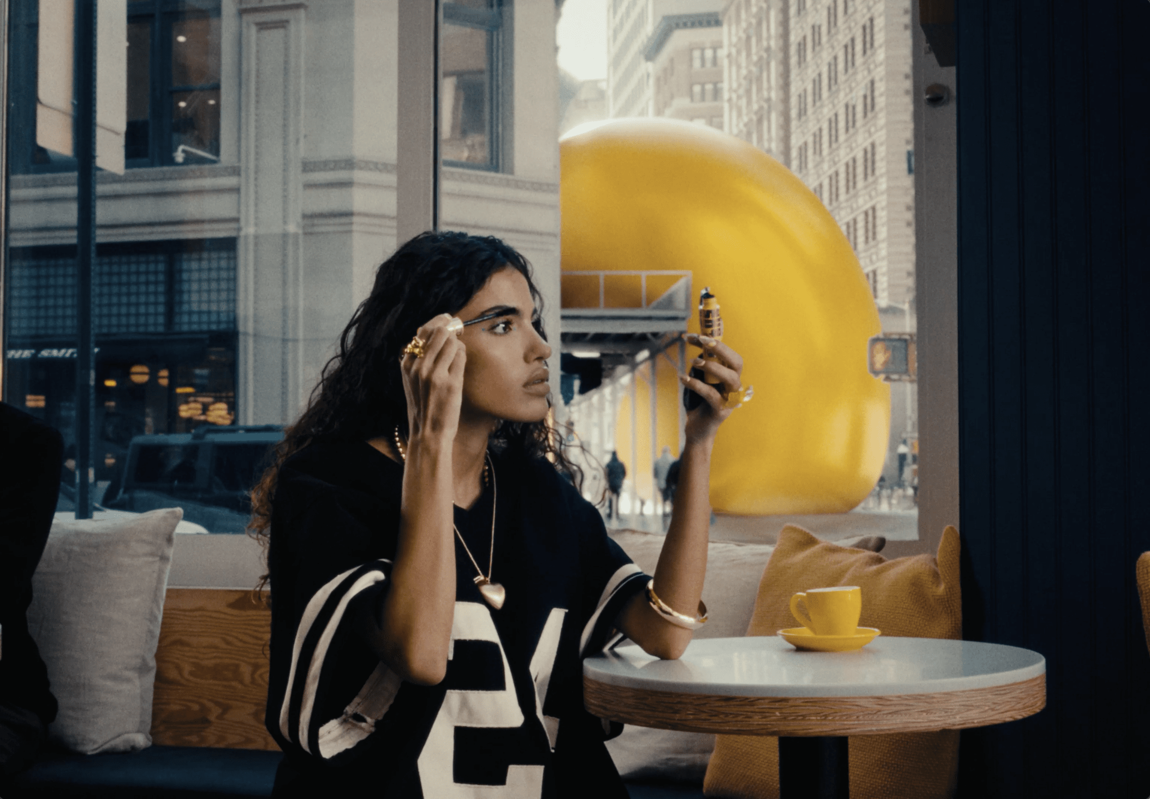 NEW YORK, MAYBELLINE, BEAUTY, CAFE, COMMERCIAL, PRODUCTION DESIGN, HOPELITTLE, HOPE LITTLE, TORONTO