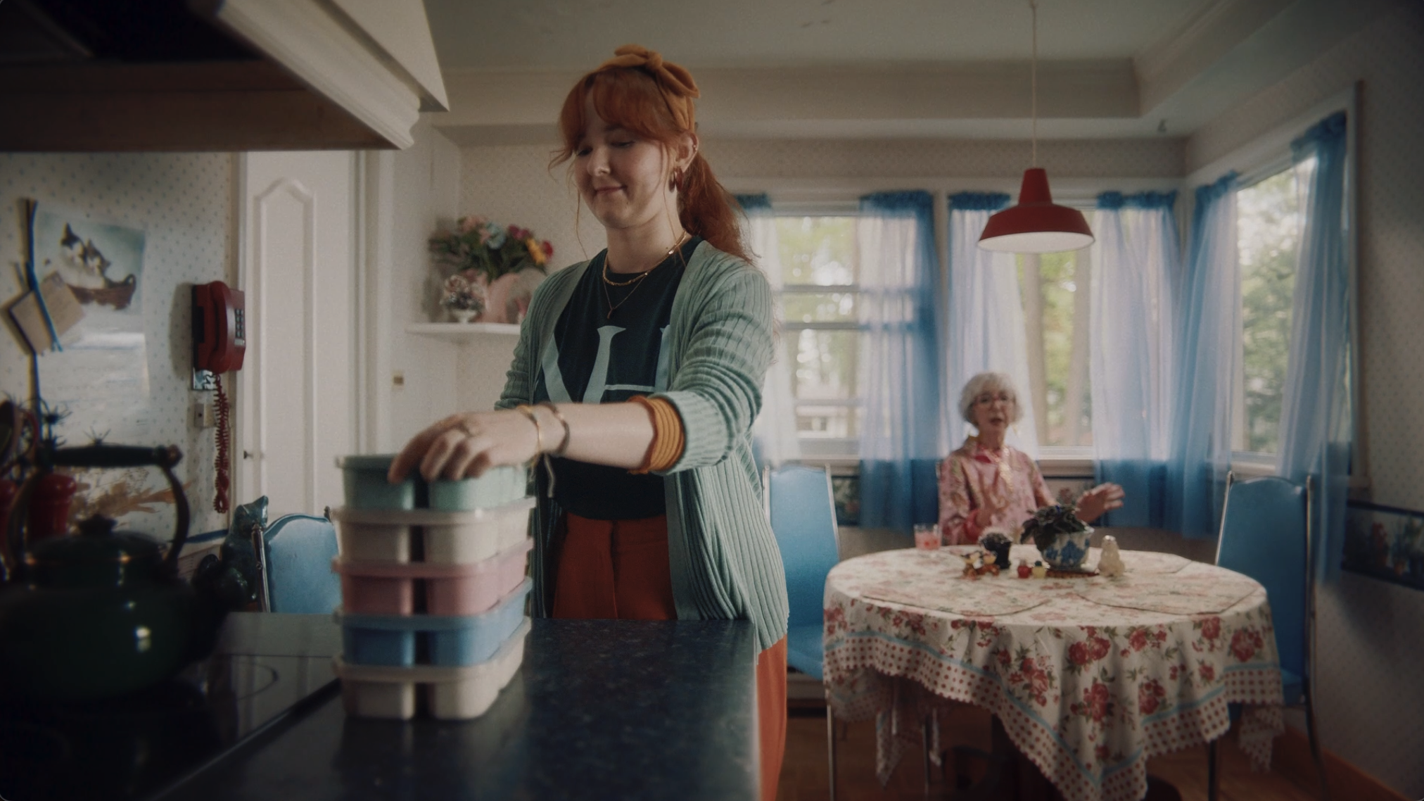KITCHEN, OLD WOMAN, VINTAGE, COMMERCIAL, PRODUCTION DESIGN, HOPELITTLE, HOPE LITTLE, TORONTO