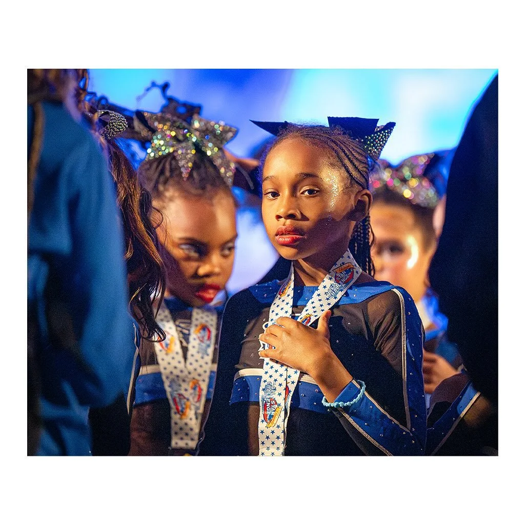 Stepping back into shooting the sport my sisters grew up with...it's amazing to see the time and effort they put into perfecting their craft. #marylandtwisters #cheerleadinglife #sportsportraits