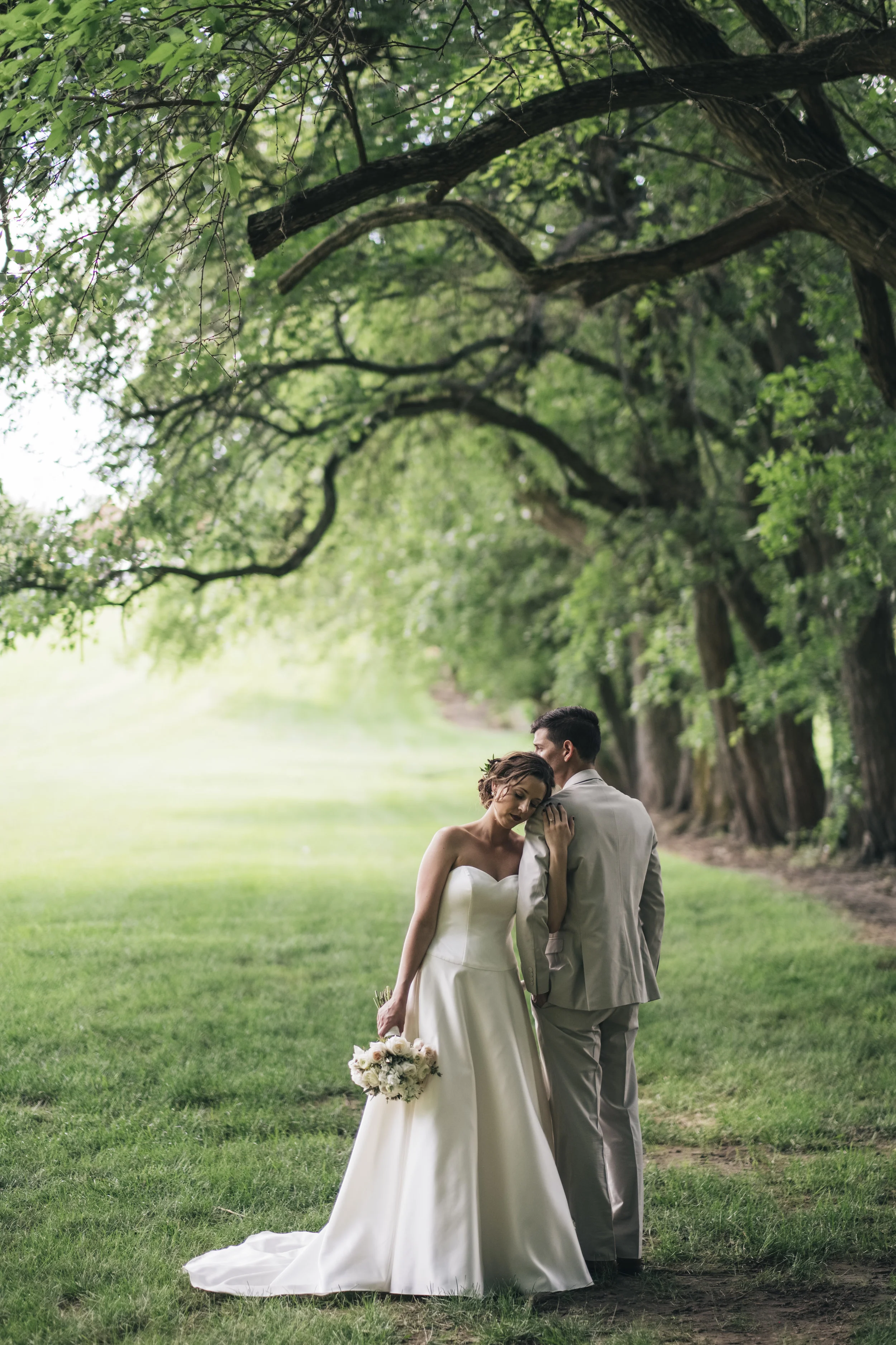 Nazareth Hall bridal portraits. 