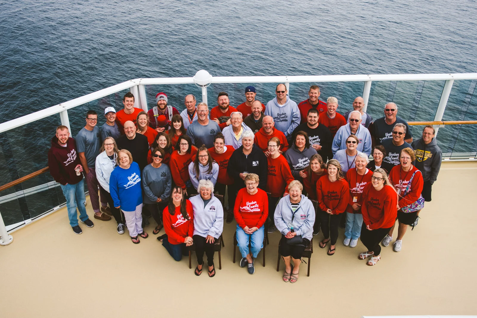 Toledo Wedding Photographers pose with Family in Alaska