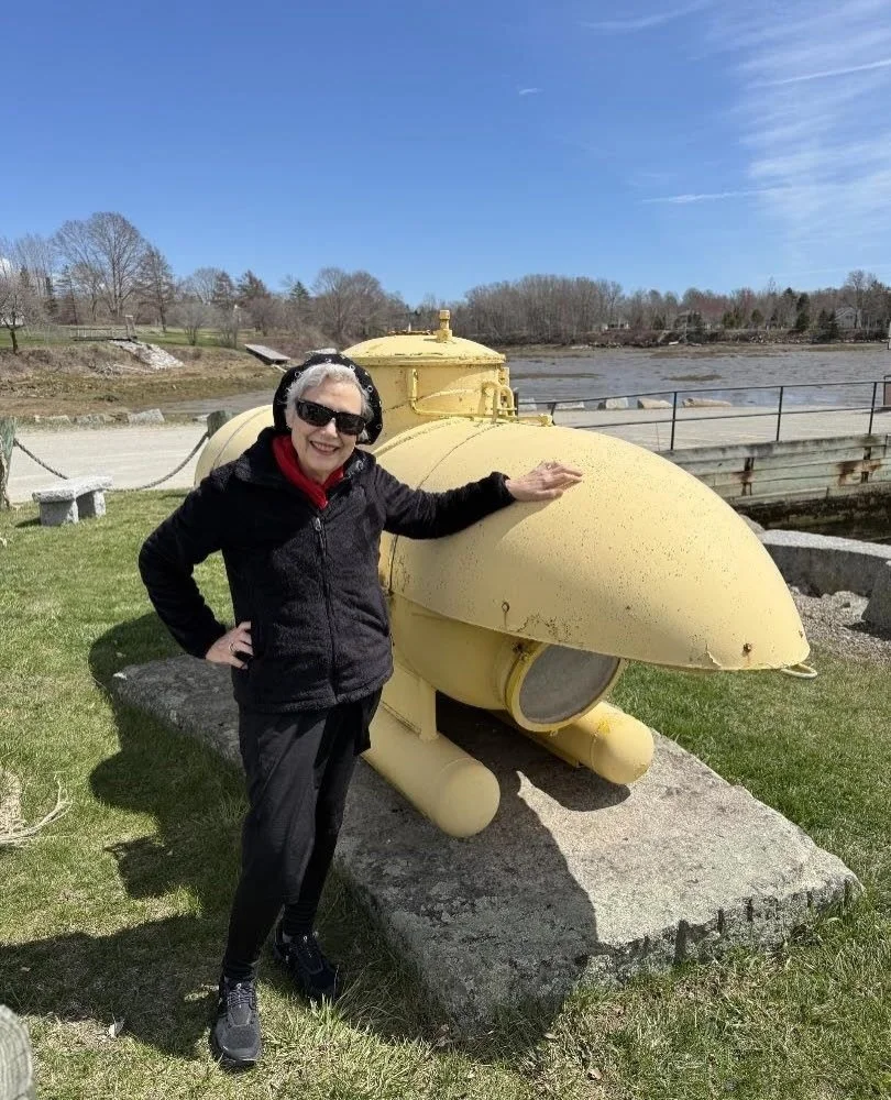 Who knew I&rsquo;d discover Captain George W. Kittredge and his personal submersibles during a weekend visit to the Rockland, Maine environs? ⁠
This baby submarine was a new one for me. Also, it&rsquo;s not for me. Imagine squeezing inside one of the
