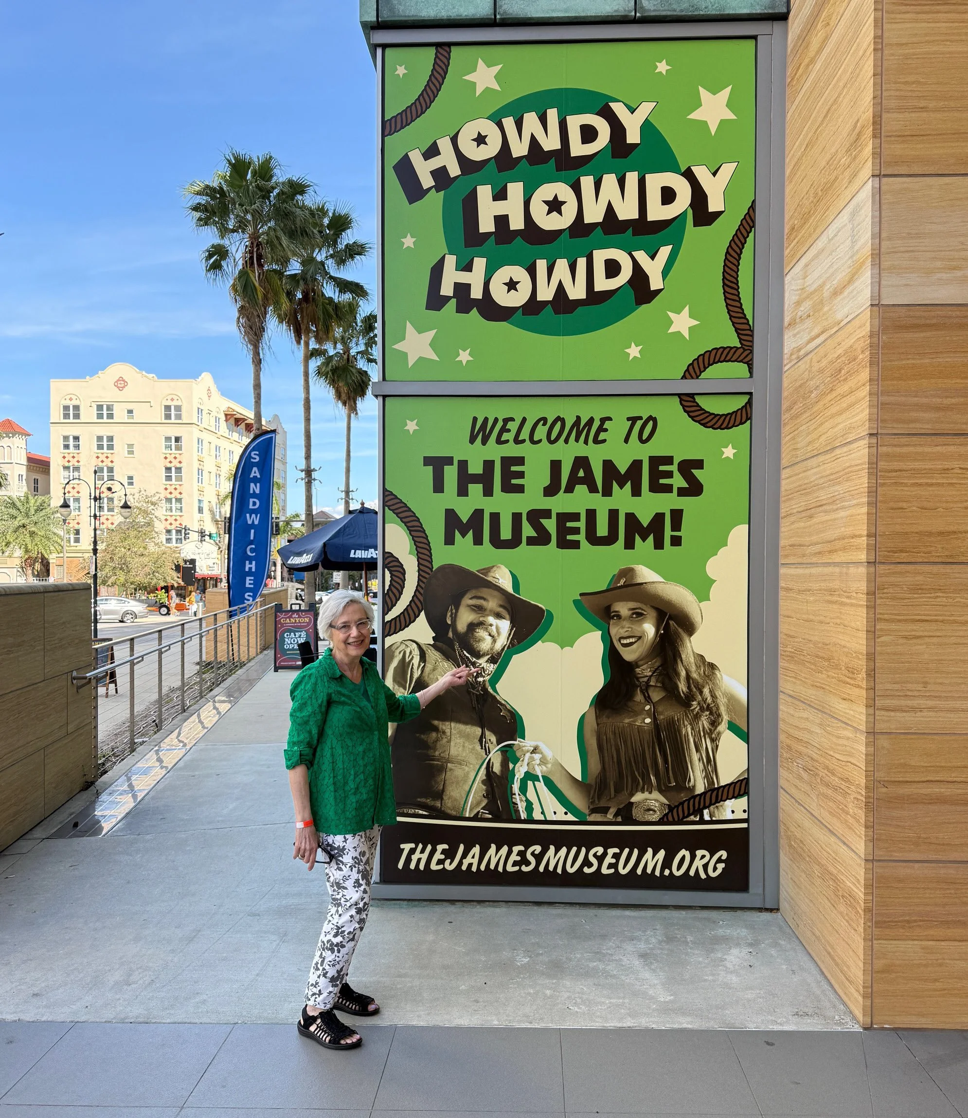 Loretta Chase at James Museum, St Petersburg, FL