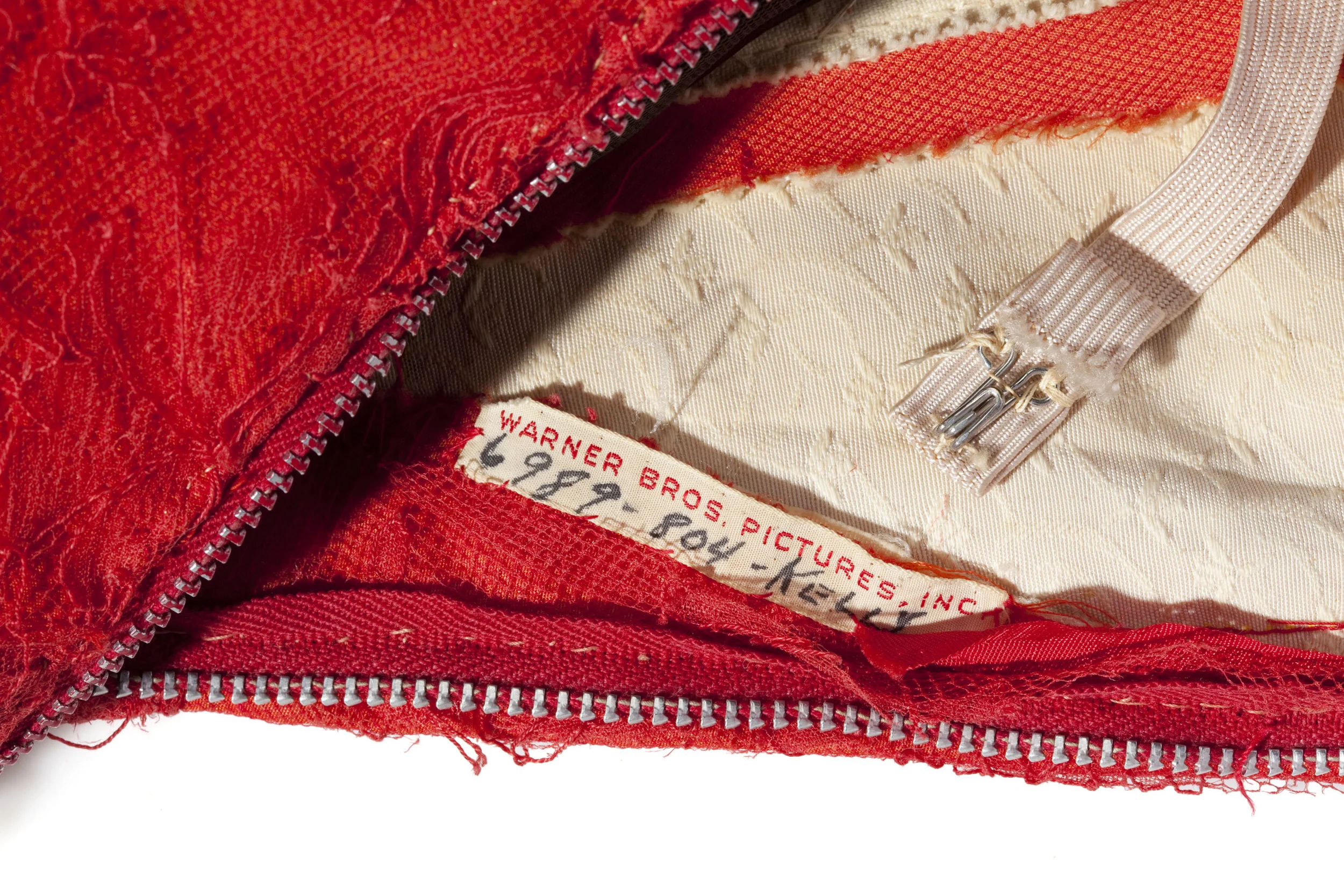 Detail, Grace Kelly dress, 1950's
