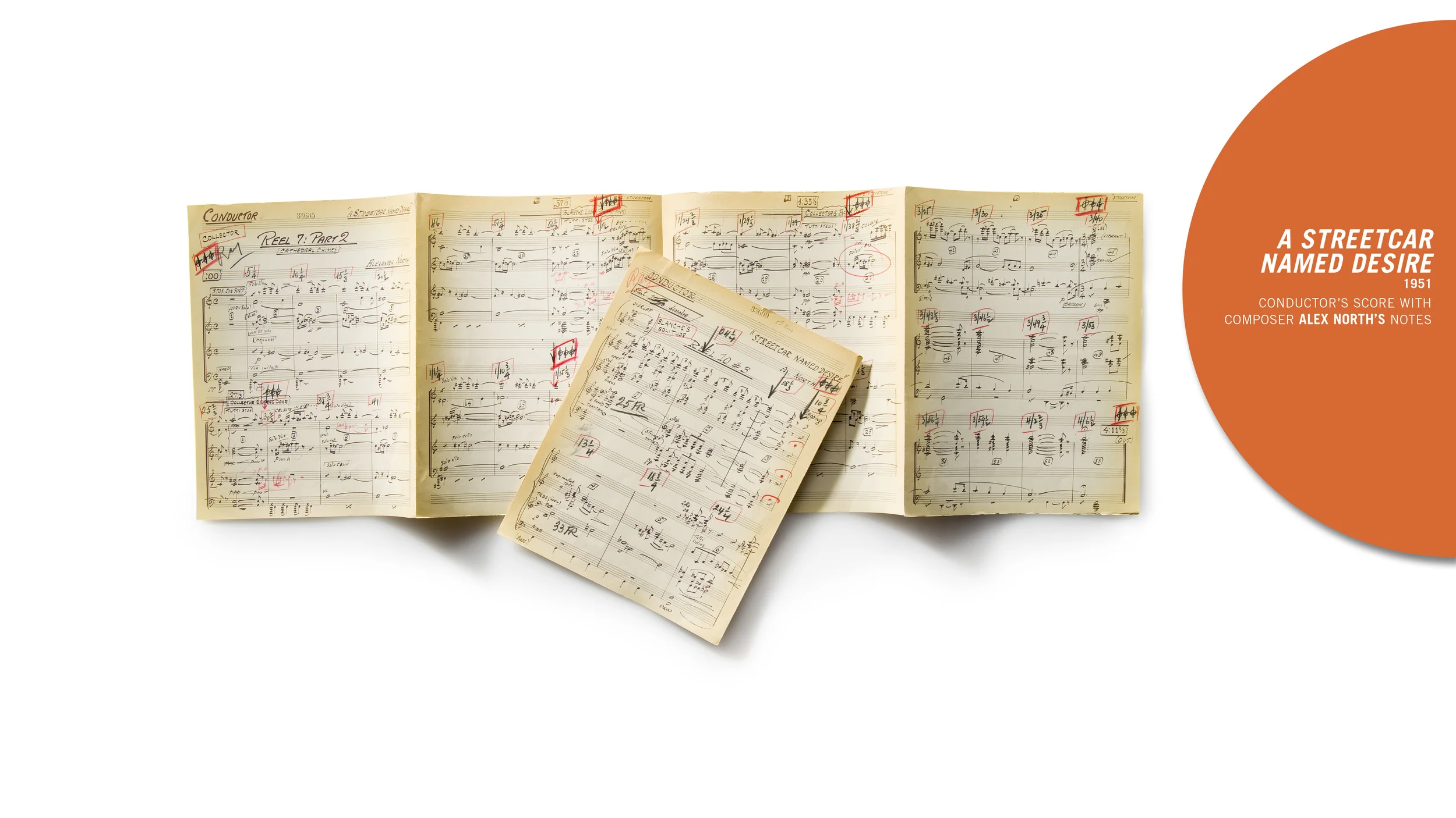Conductor's Score, "A Streetcar Named Desire" 1951