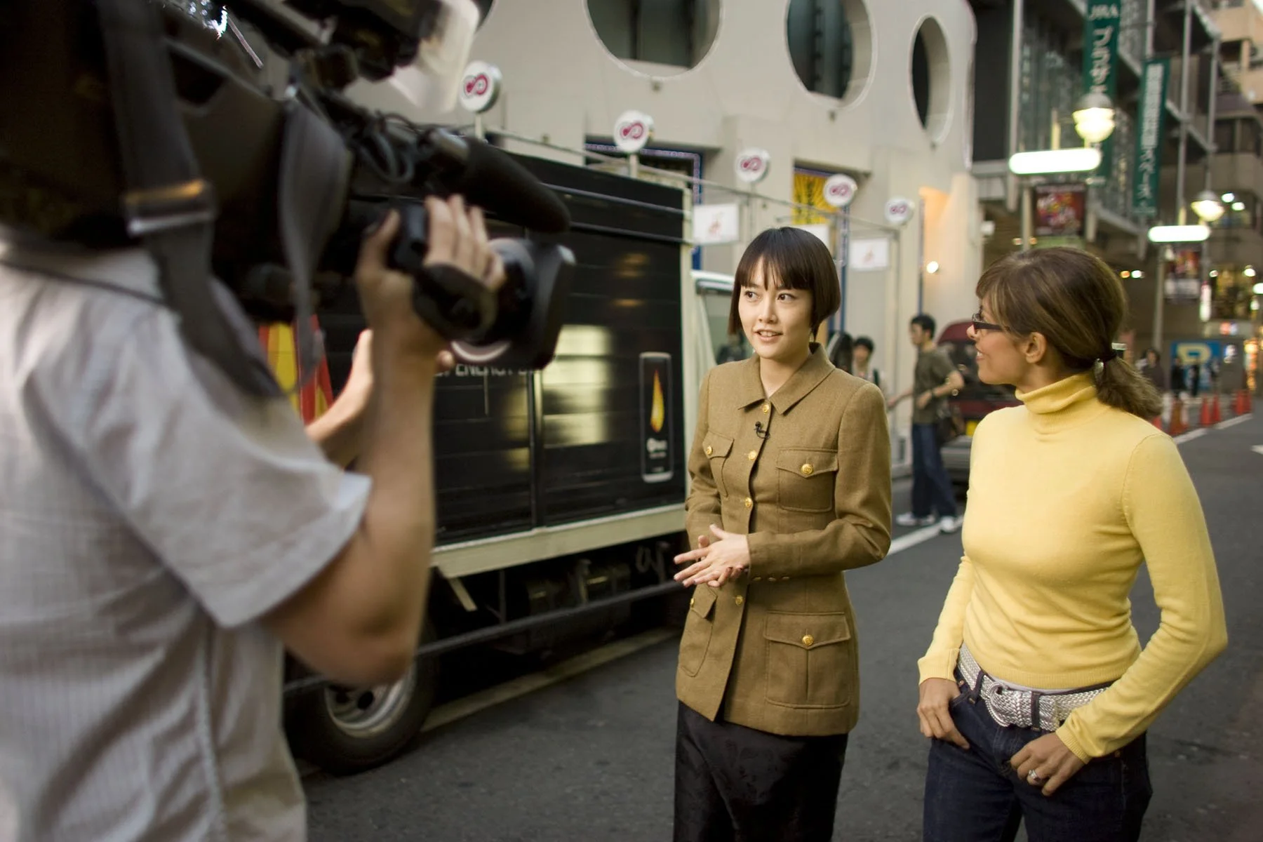 CNN • Anjali Rao & actress Rinko Kikuchi 