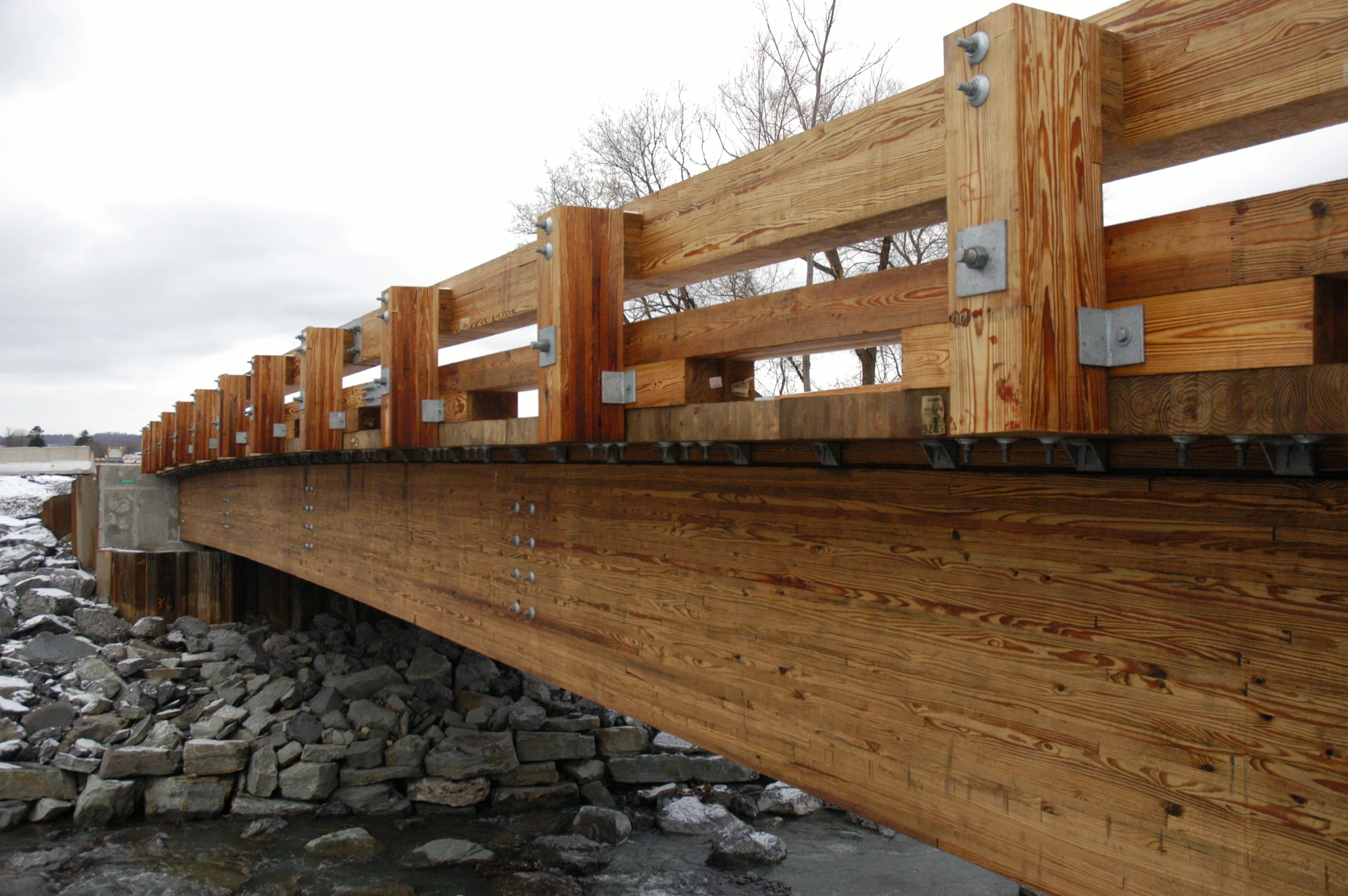 Timber Vehicular Bridges — Laminated Concepts Industries