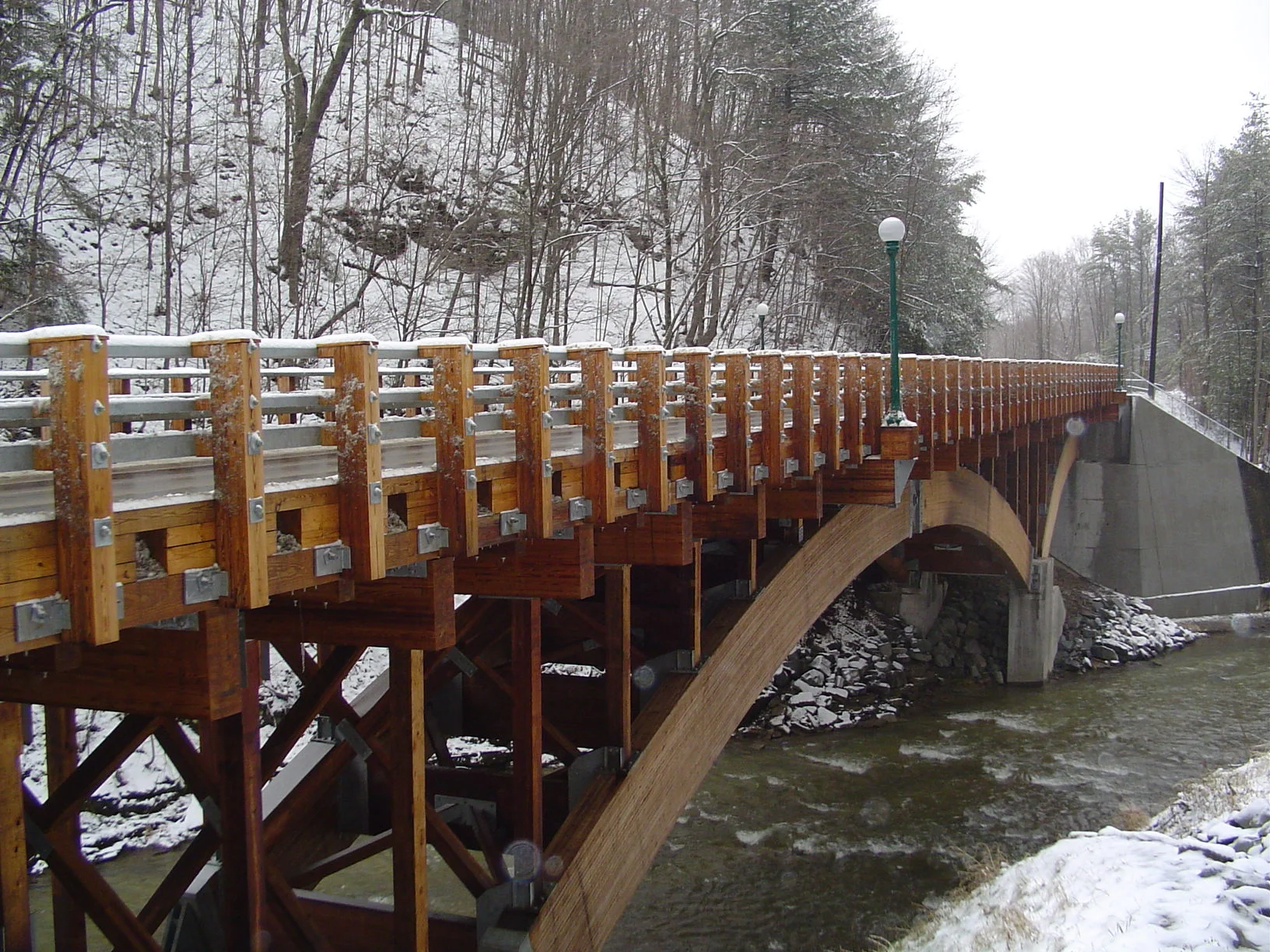 Timber Vehicular Bridges — Laminated Concepts Industries