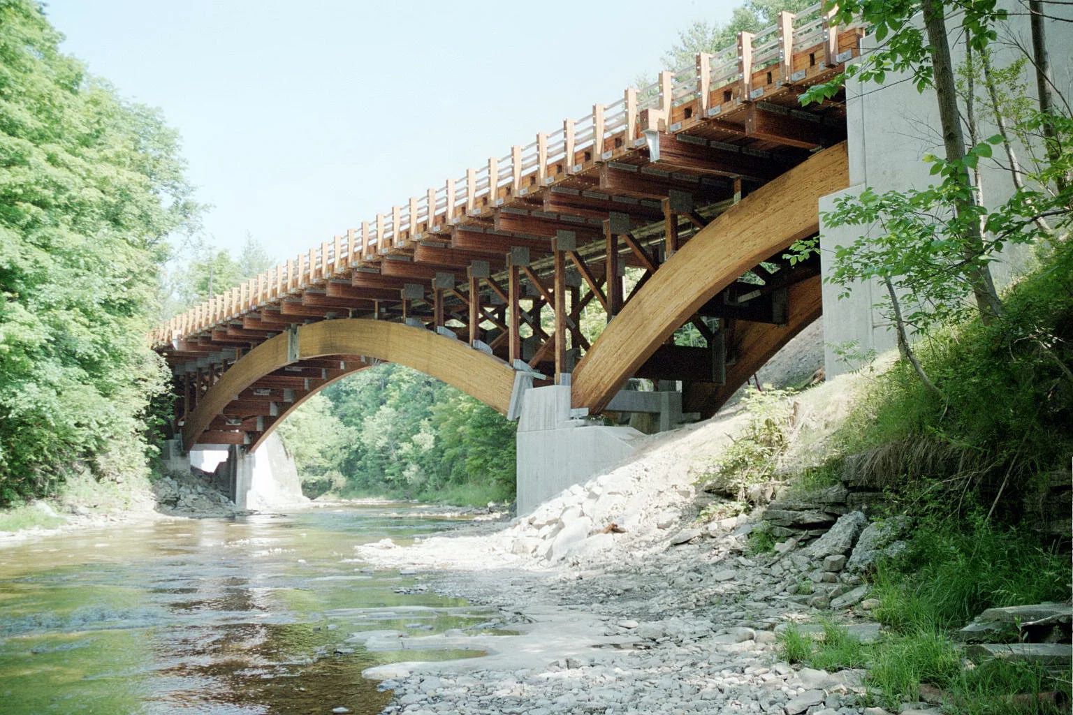 Timber Vehicular Bridges — Laminated Concepts Industries