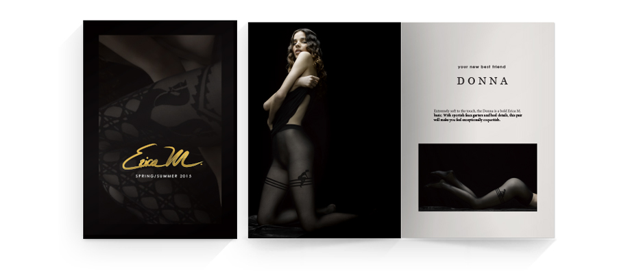 S/S 15 lookbook: layout, typography