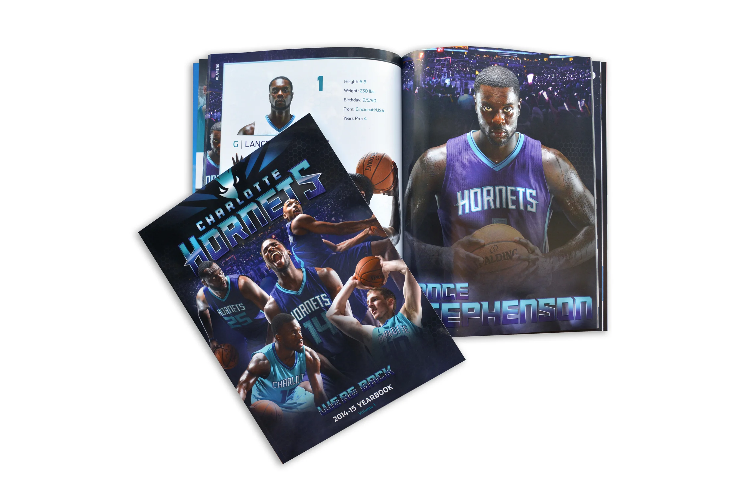2014-15 Charlotte Hornets Yearbook
