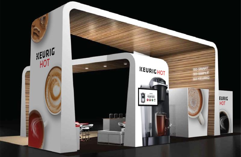 KEURIG TRADESHOW BOOTH