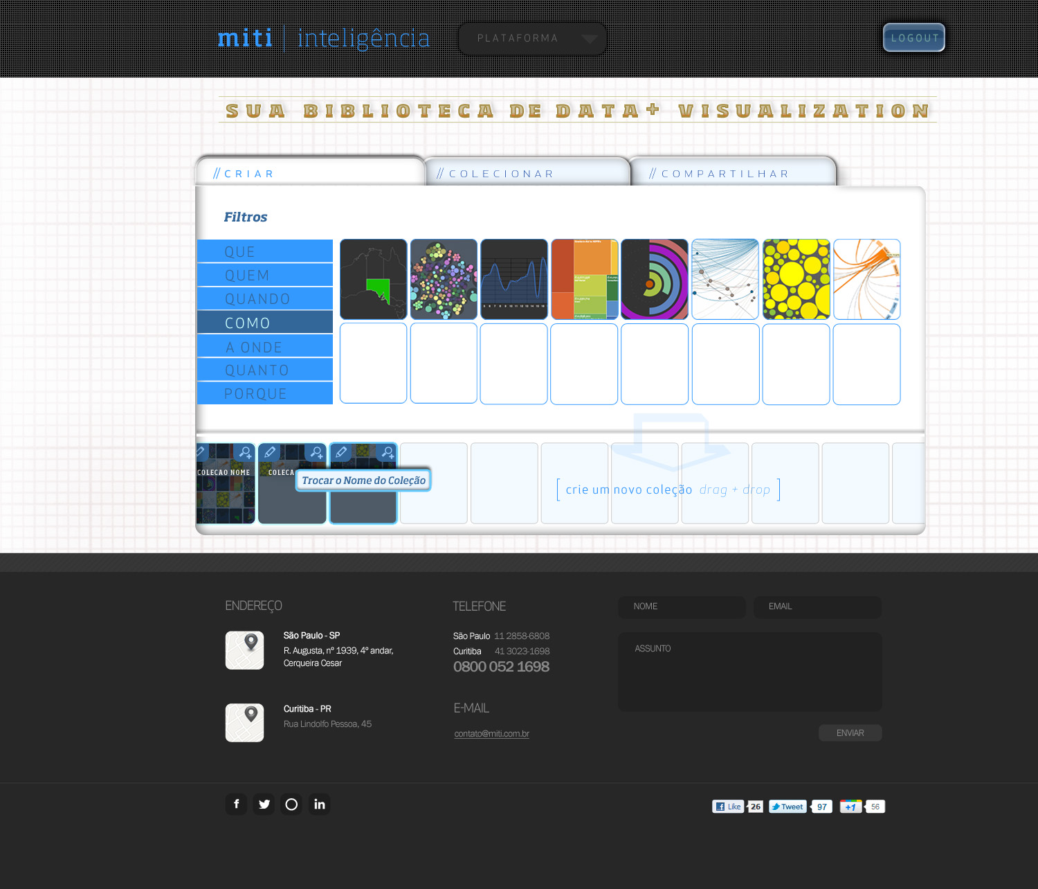 Product Design, UX/UI: Playful Data 