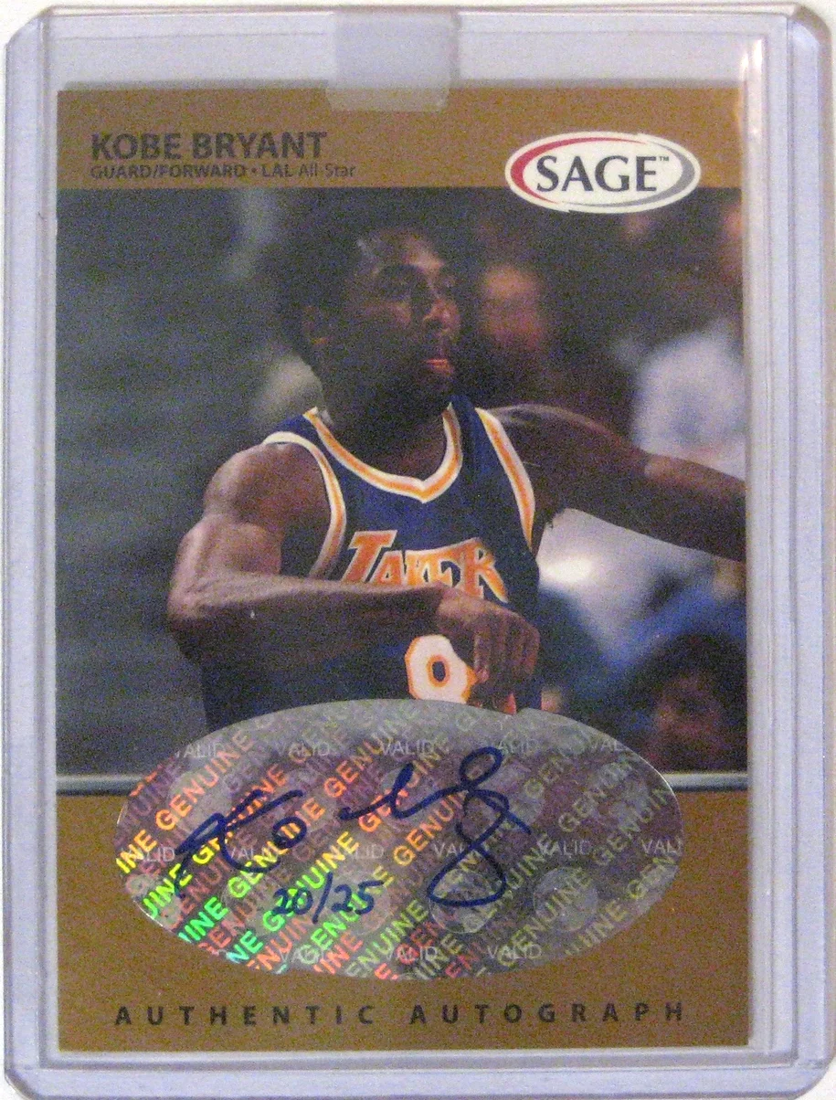 Kobe Bryant Cards — Brad Vermunt