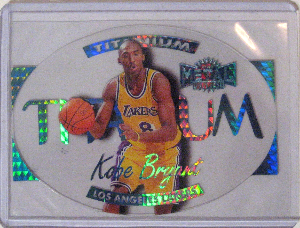 1997-98 Metal Universe Titanium Kobe Bryant.