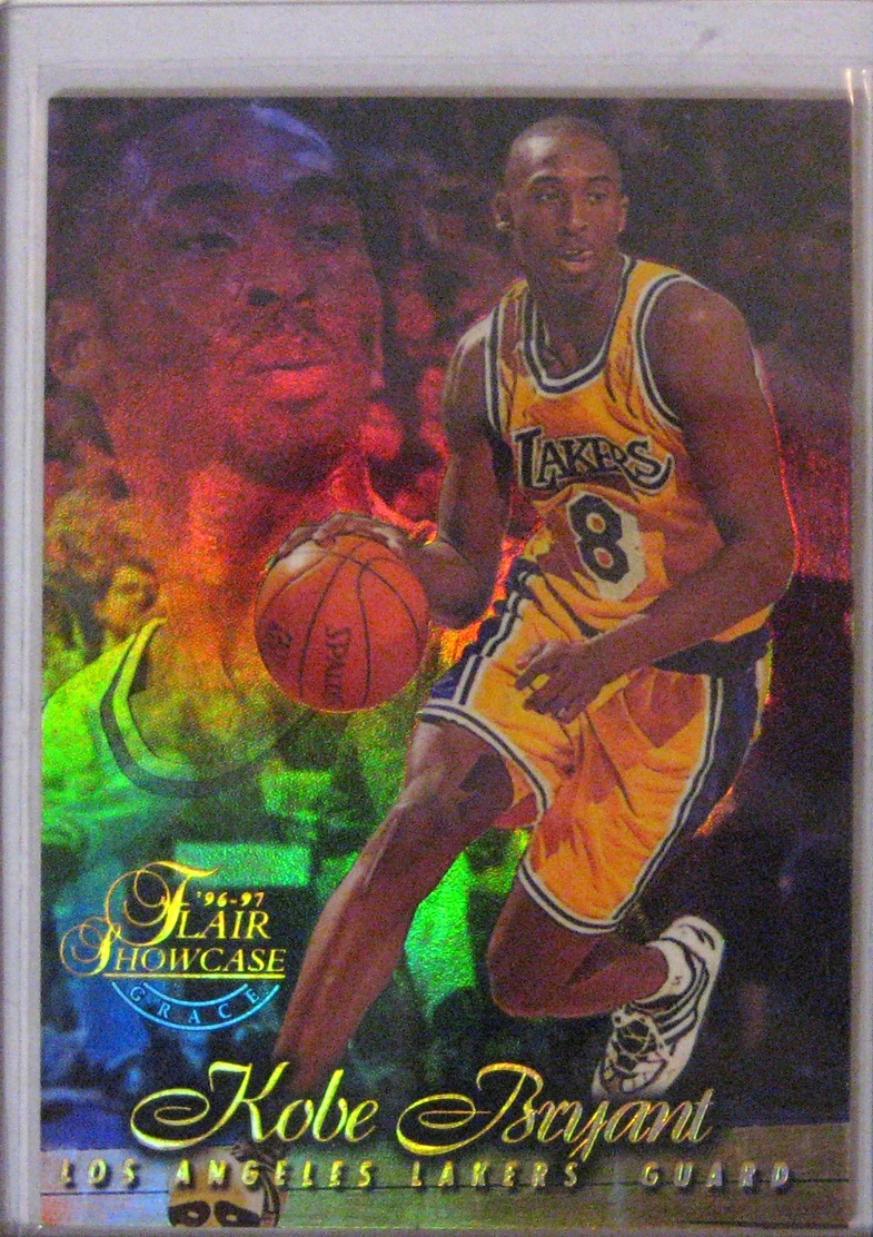 1996-97 Flair Showcase Row 1 Seat 31 Kobe Bryant.