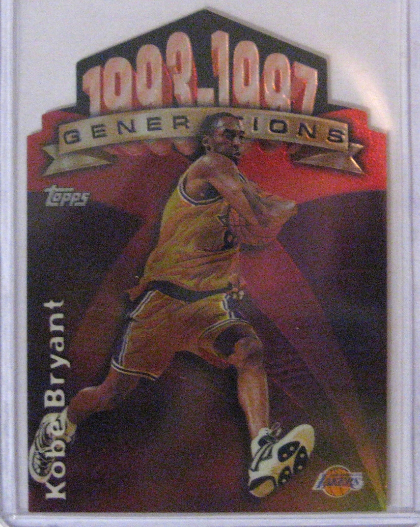 1997-98 Topps Generations Kobe Bryant.