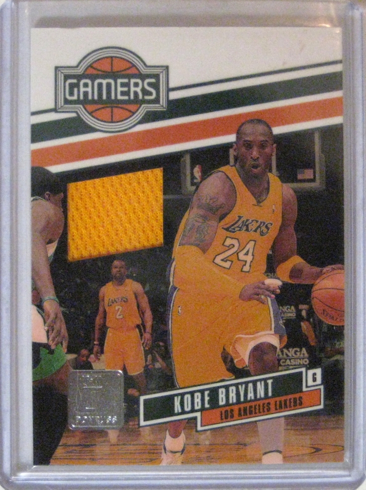 2010-11 Donruss Gamers Materials #/299 Kobe Bryant