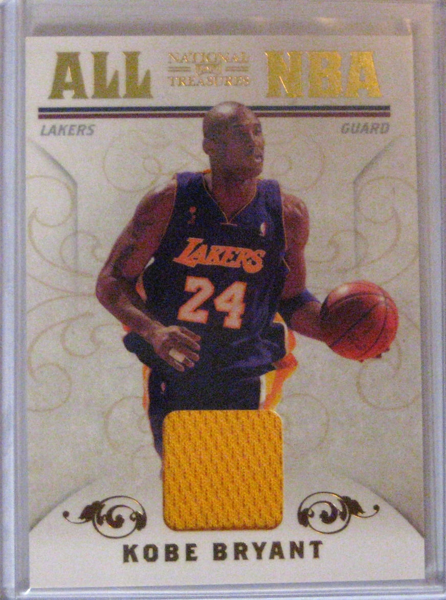 2010-11 National Treasures Game Worn Patch #/99 Kobe Bryant