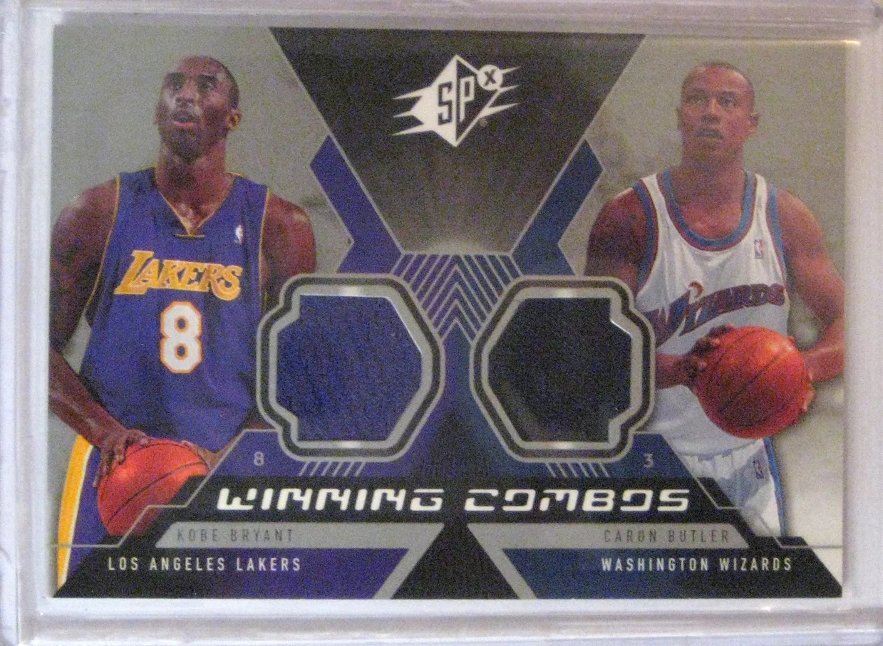 2005-06 SPX Winning Combos Kobe Bryant & Caron Butler
