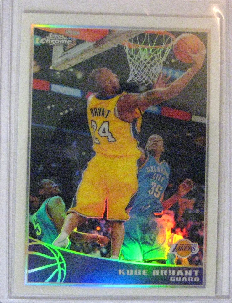 2009-10 TOpps Chrome Kobe Bryant