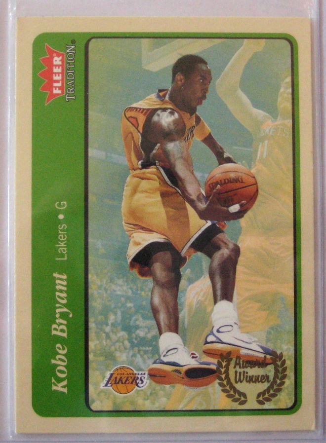 2004-05 Fleer Tradition Award Winner, Green Parallel