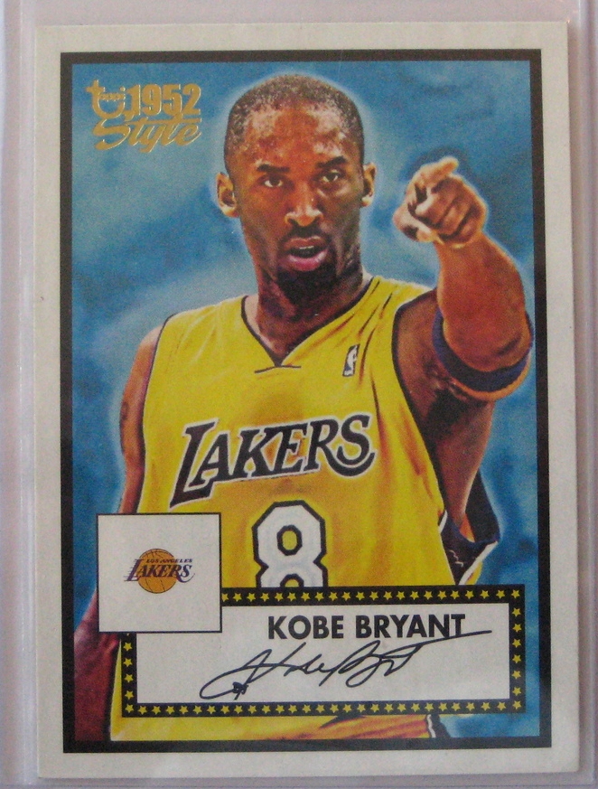 2006-06 Topps 1952 Style: The autograph on this card is just a printed one. It's not actually signed.