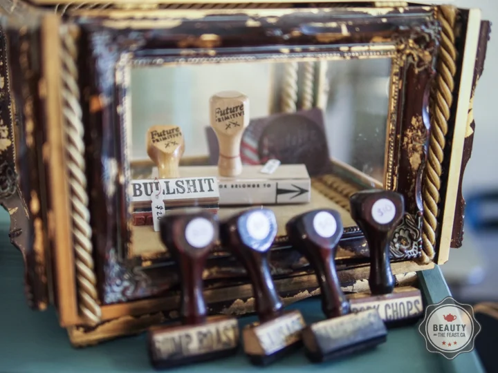 Stamps, new and old. Photo by Ivy Haisell, http://www.beautyandthefeast.ca/