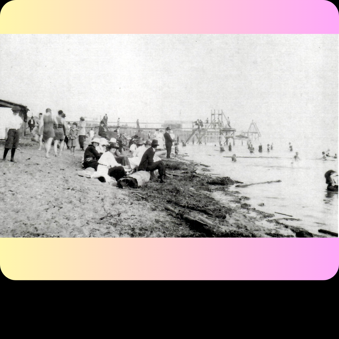 Squalicum Beach Scene, no date