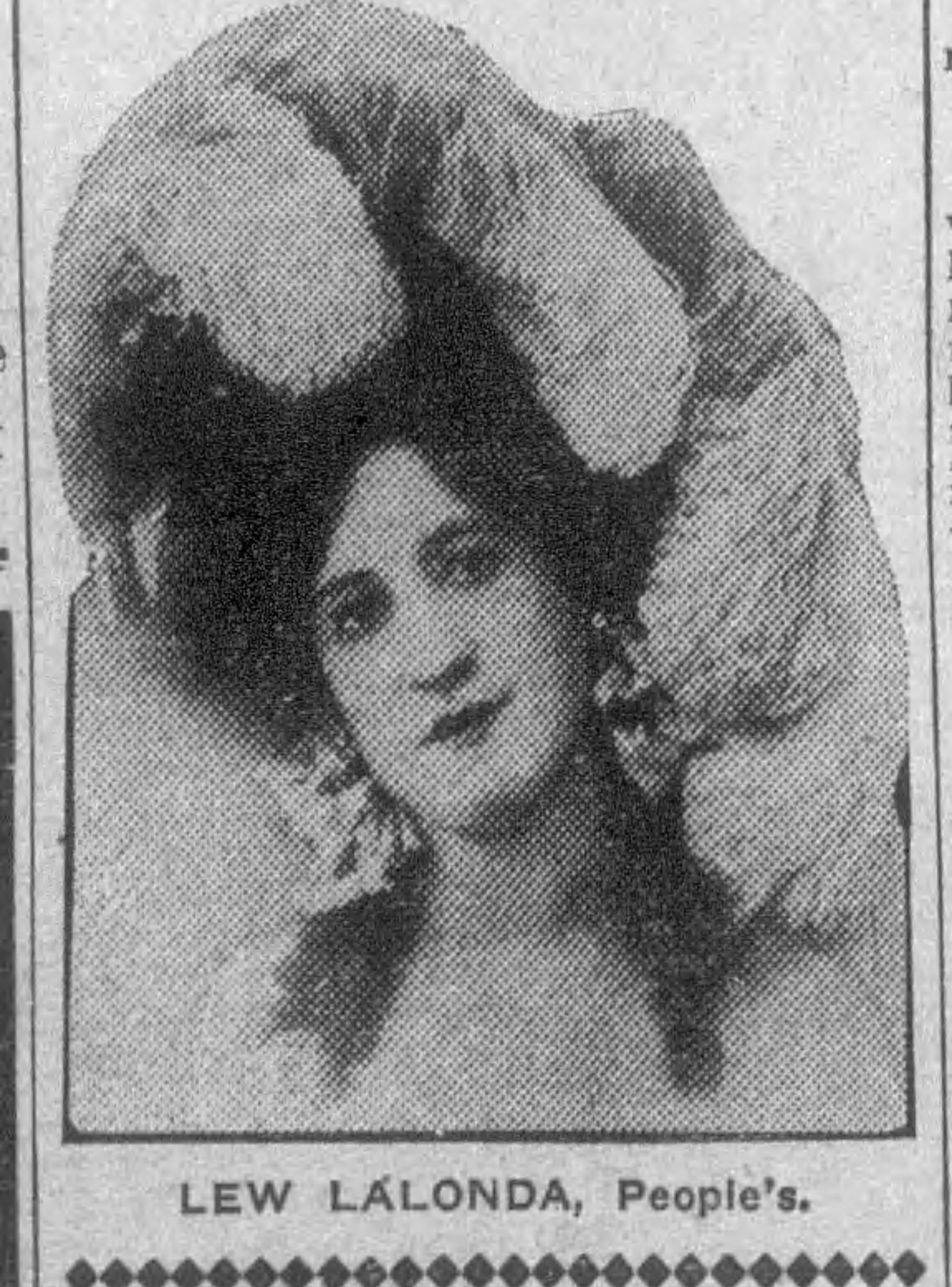  Newspaper clippings advertising Yarick &amp; Lalonda at the Grand Theater in Bellingham, 1905.  