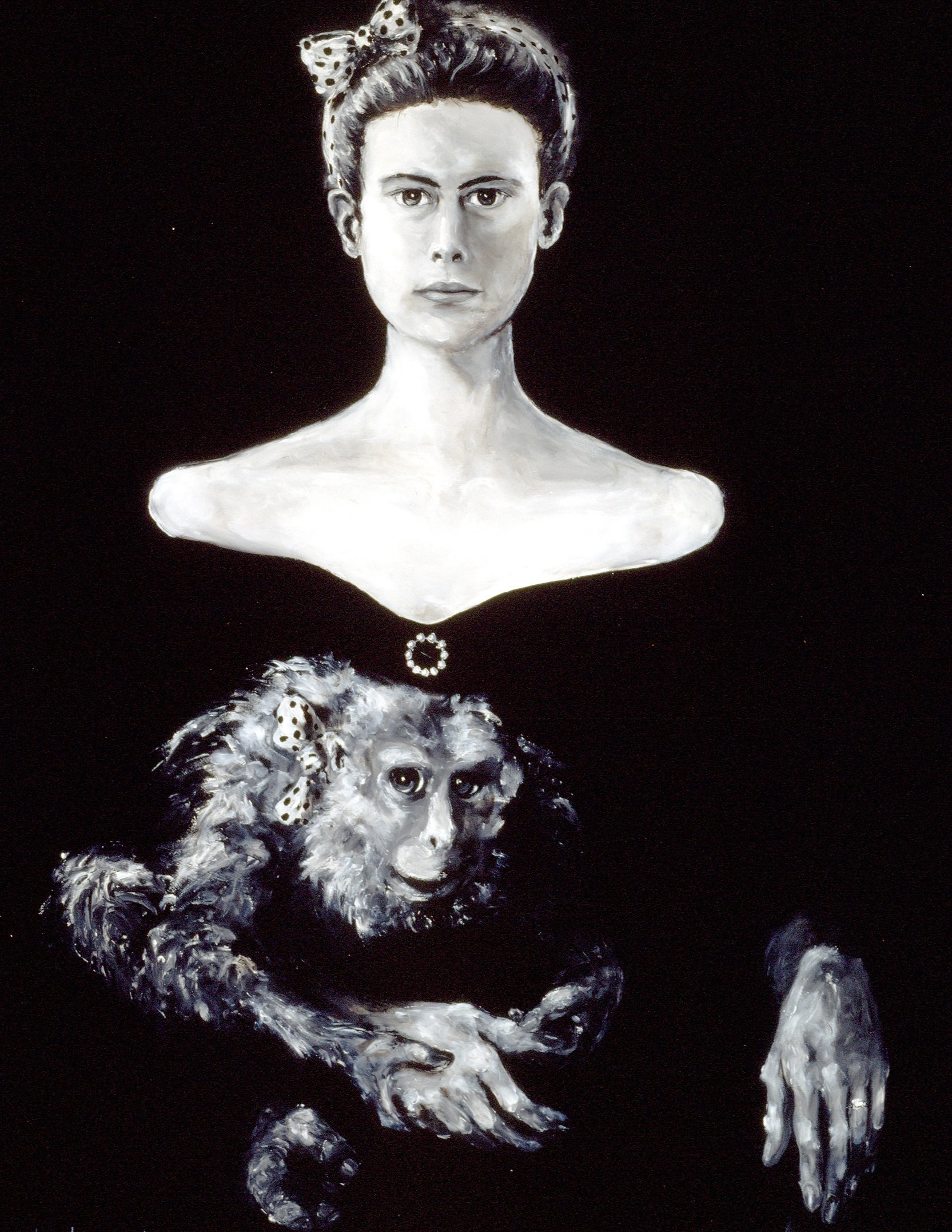 Self Portrait with Monkey