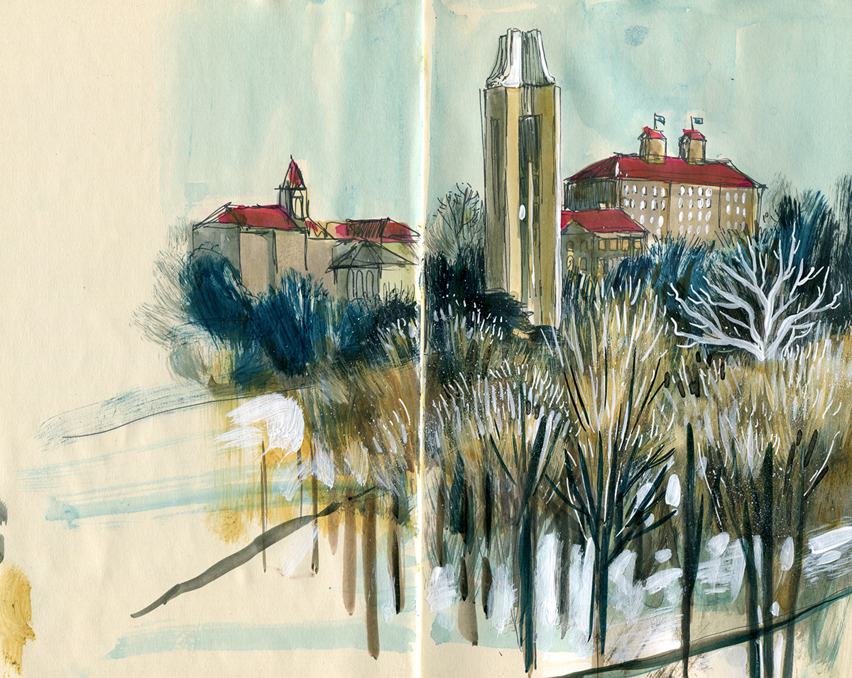 The Hill on a Cold, Cold Day.