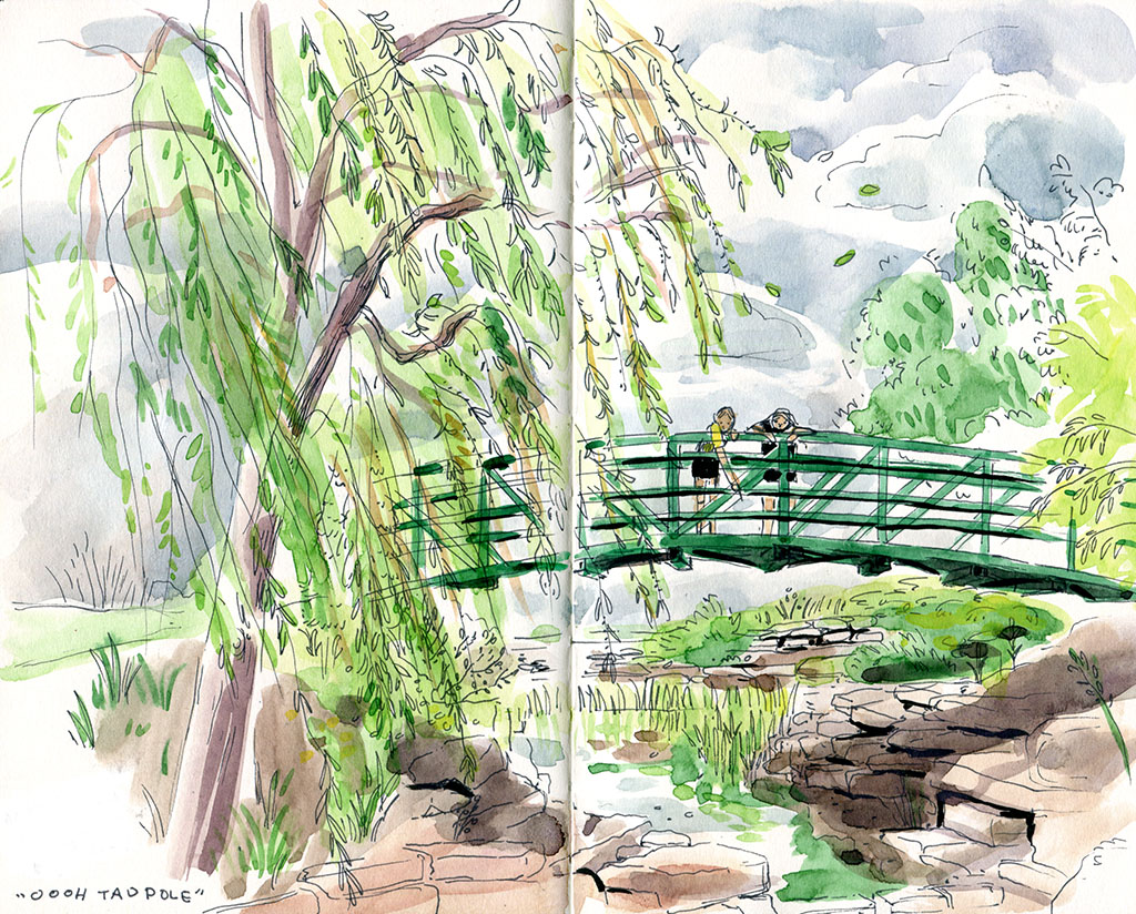 "Monet's Garden" at the Overland Park Arboretum