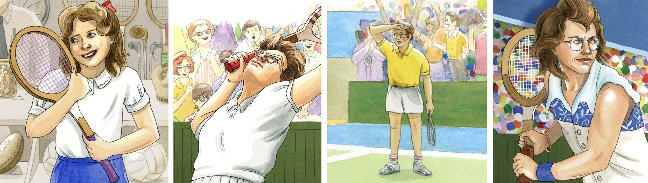 Accuracy was key, so the poses changed somewhat along the way.