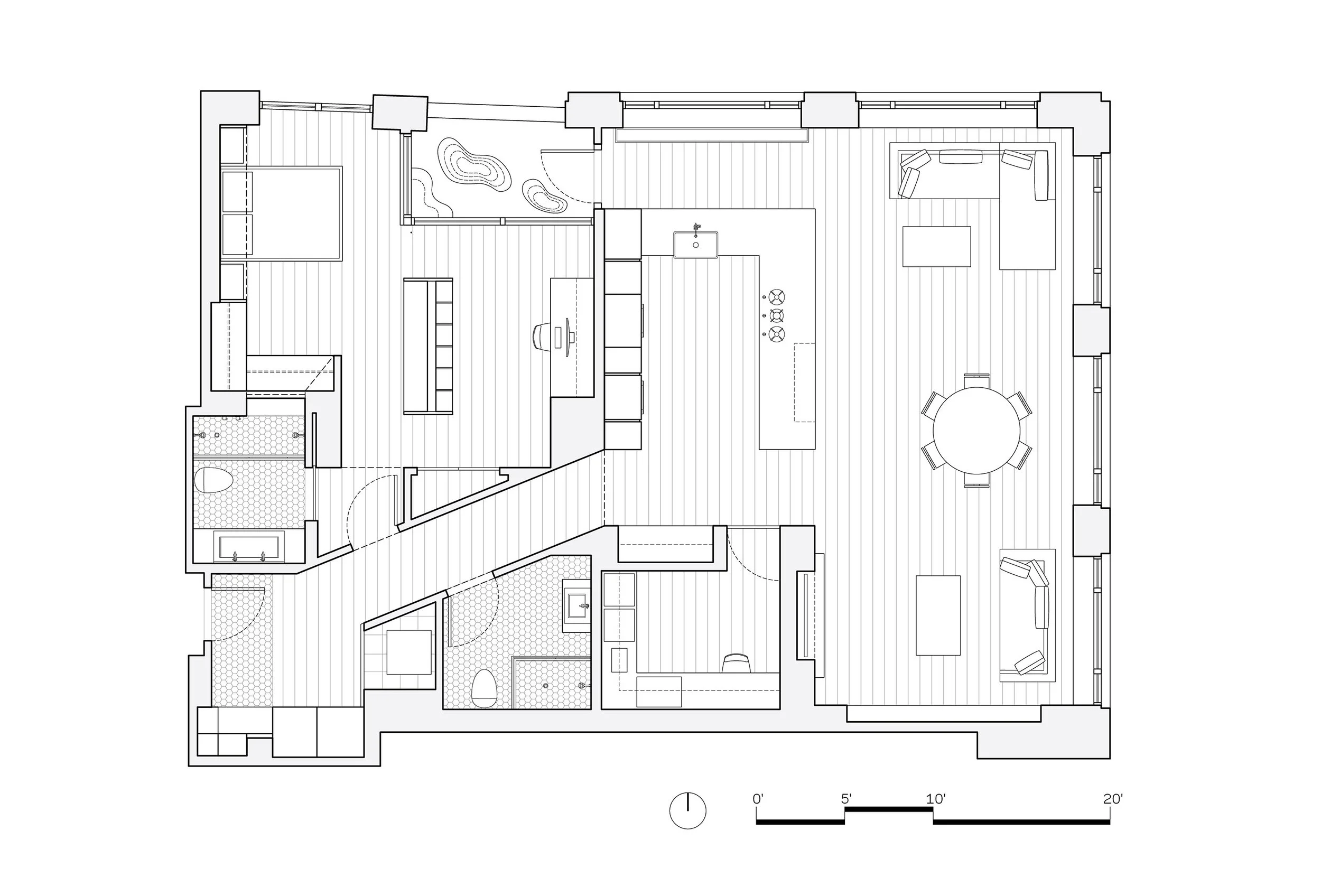 State Street Apartment Printer's Row, Chicago — ERA / Eric Rothfeder